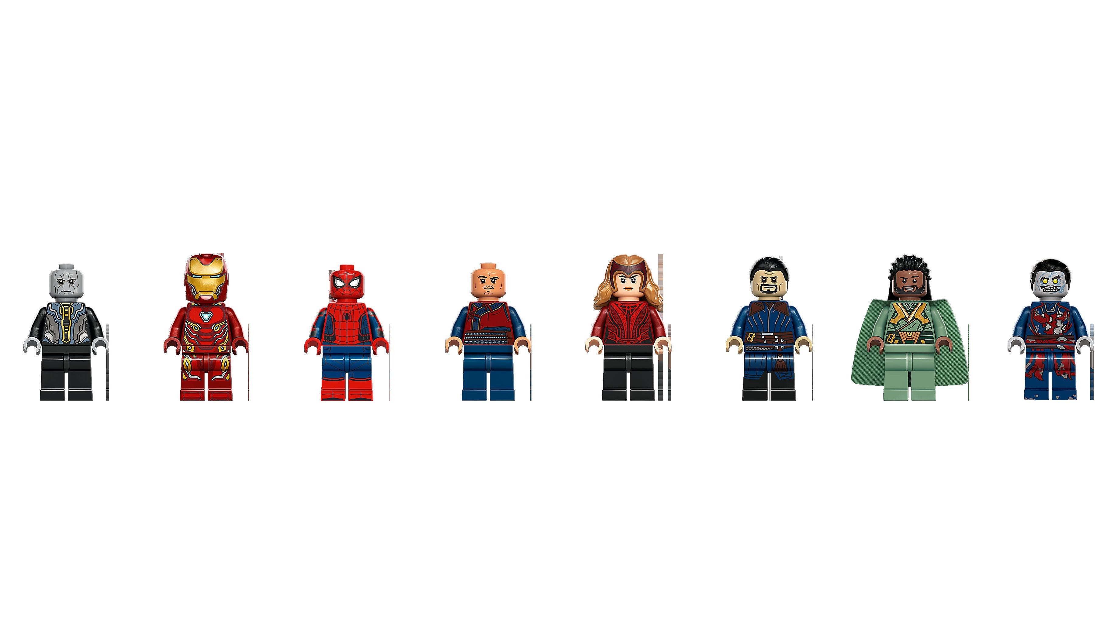 Bild mit verschiedenen DC Super Heroes Minifiguren