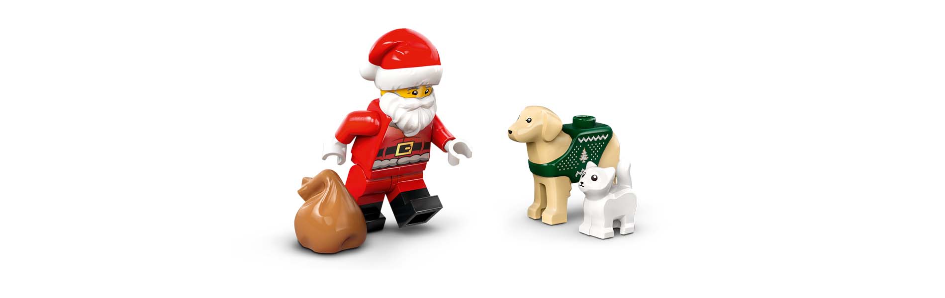 LEGO® Weihnachtsmann mit Geschenksack
