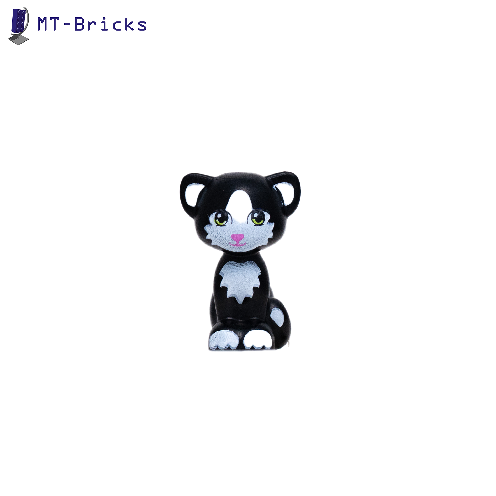 Schwarze Katze, Friends Style - 11602pb01
