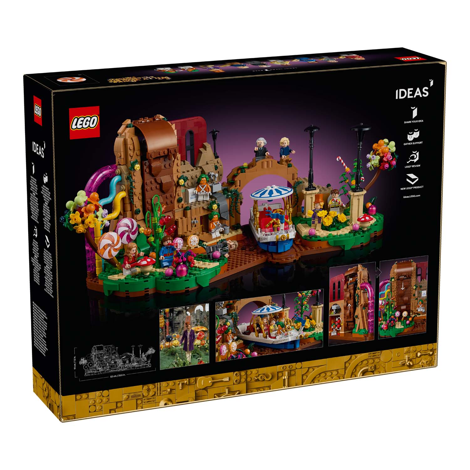 LEGO® Set 21360 Willy Wonka und die Schokoladenfabrik