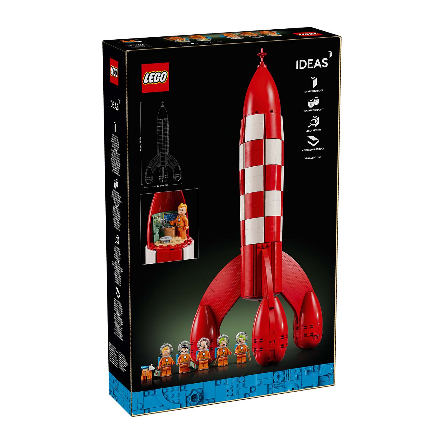 LEGO® Set 21367 Die Mondrakete von Tim und Struppi