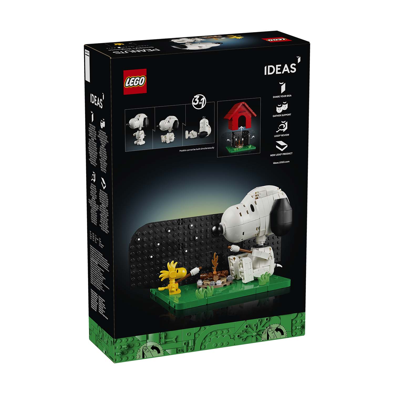 21368 Peanuts: Snoopys Hundehütte