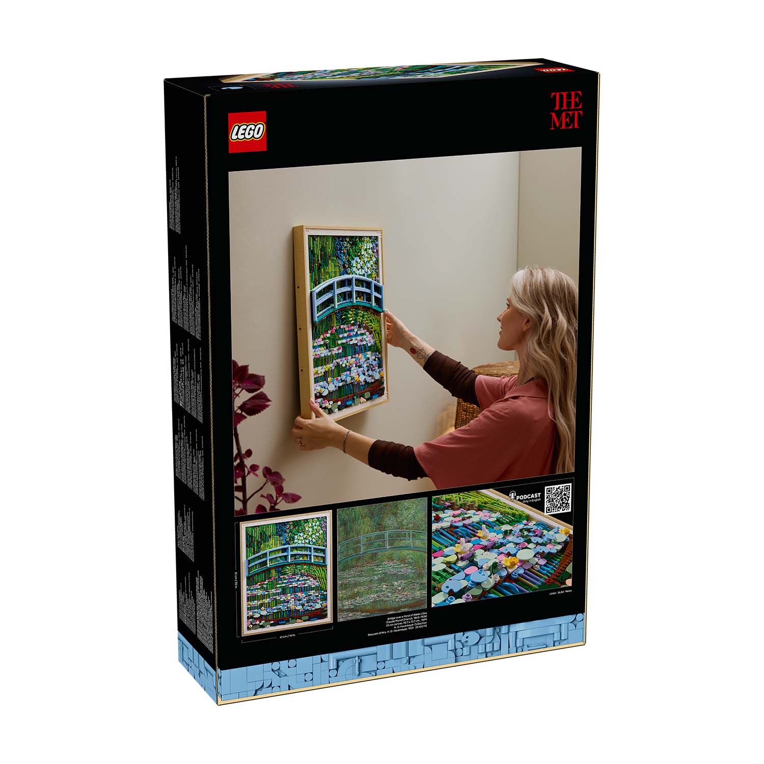 LEGO® Set 31220 Claude Monet – Brücke über einen Seerosenteich