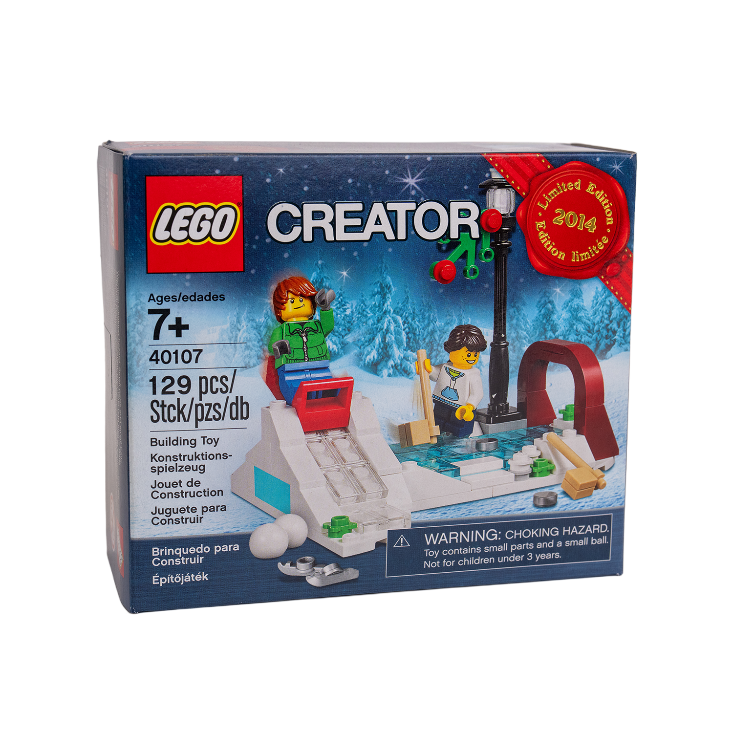LEGO® Set 40107 Winter Skating Scene