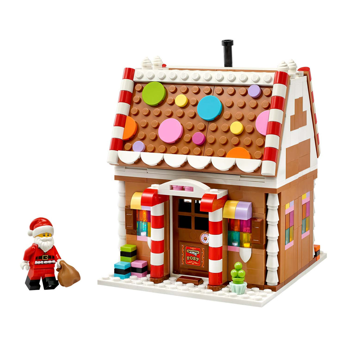 LEGO® Set 40809 Weihnachtliches Lebkuchenhaus