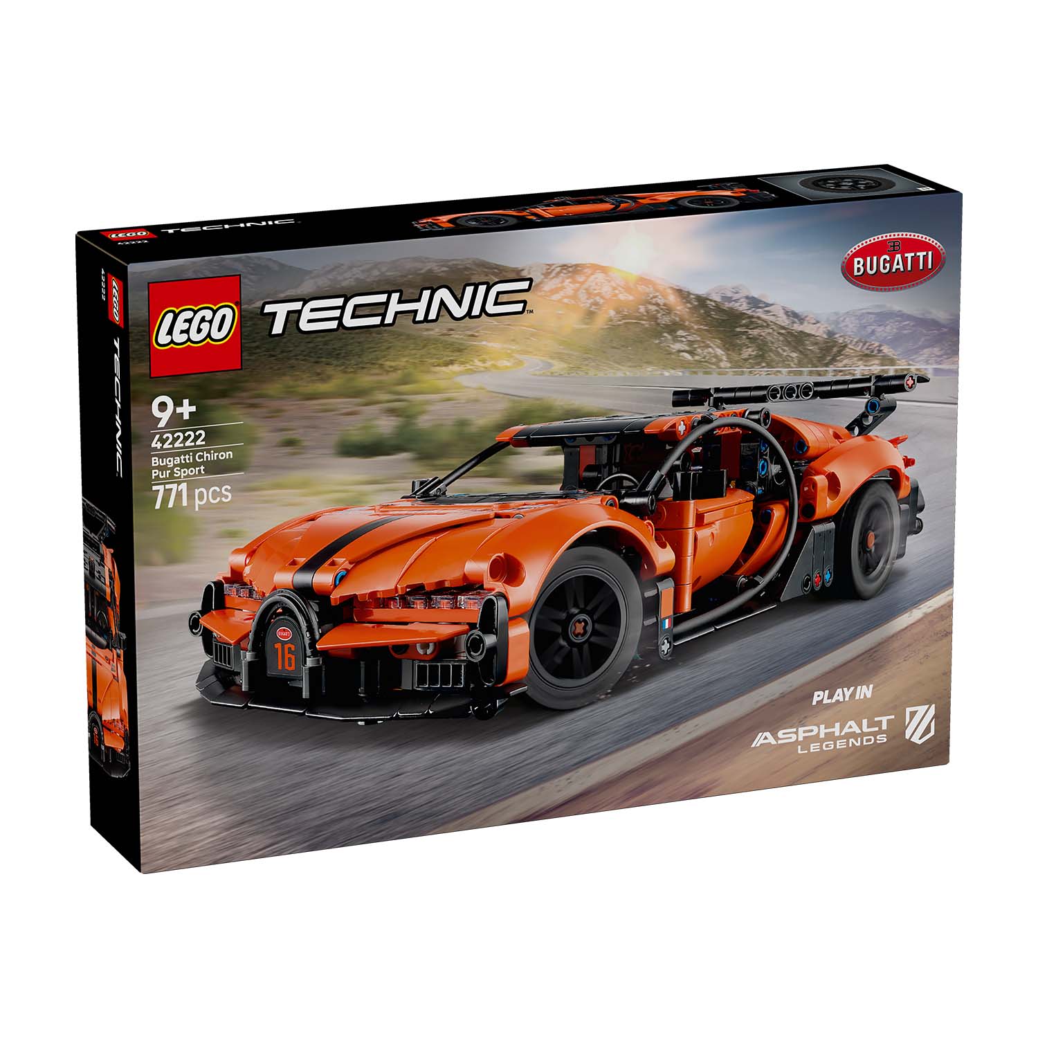 LEGO® Set 42222 Bugatti Chiron Pur Sport Hypercar