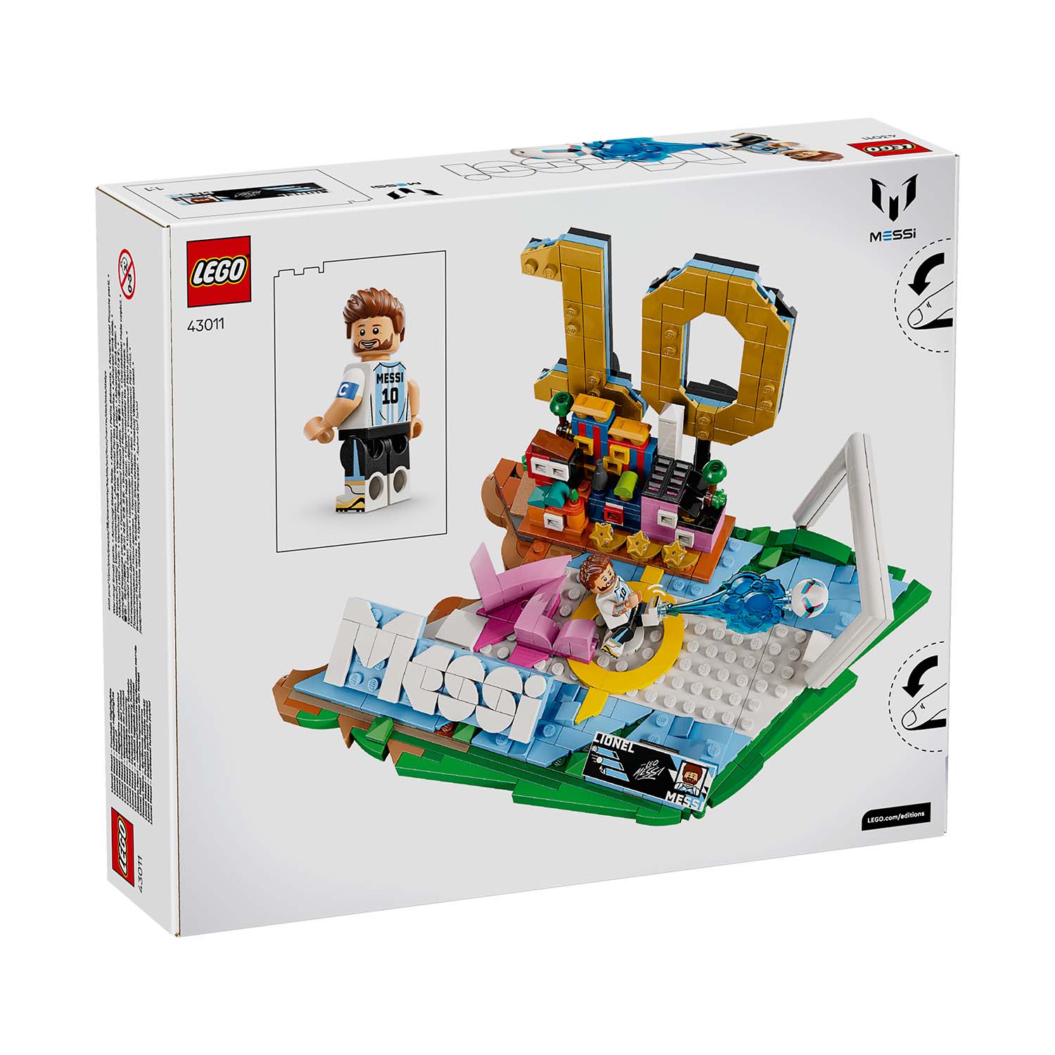 LEGO® Set 43011 Lionel Messi – Fußball-Highlights