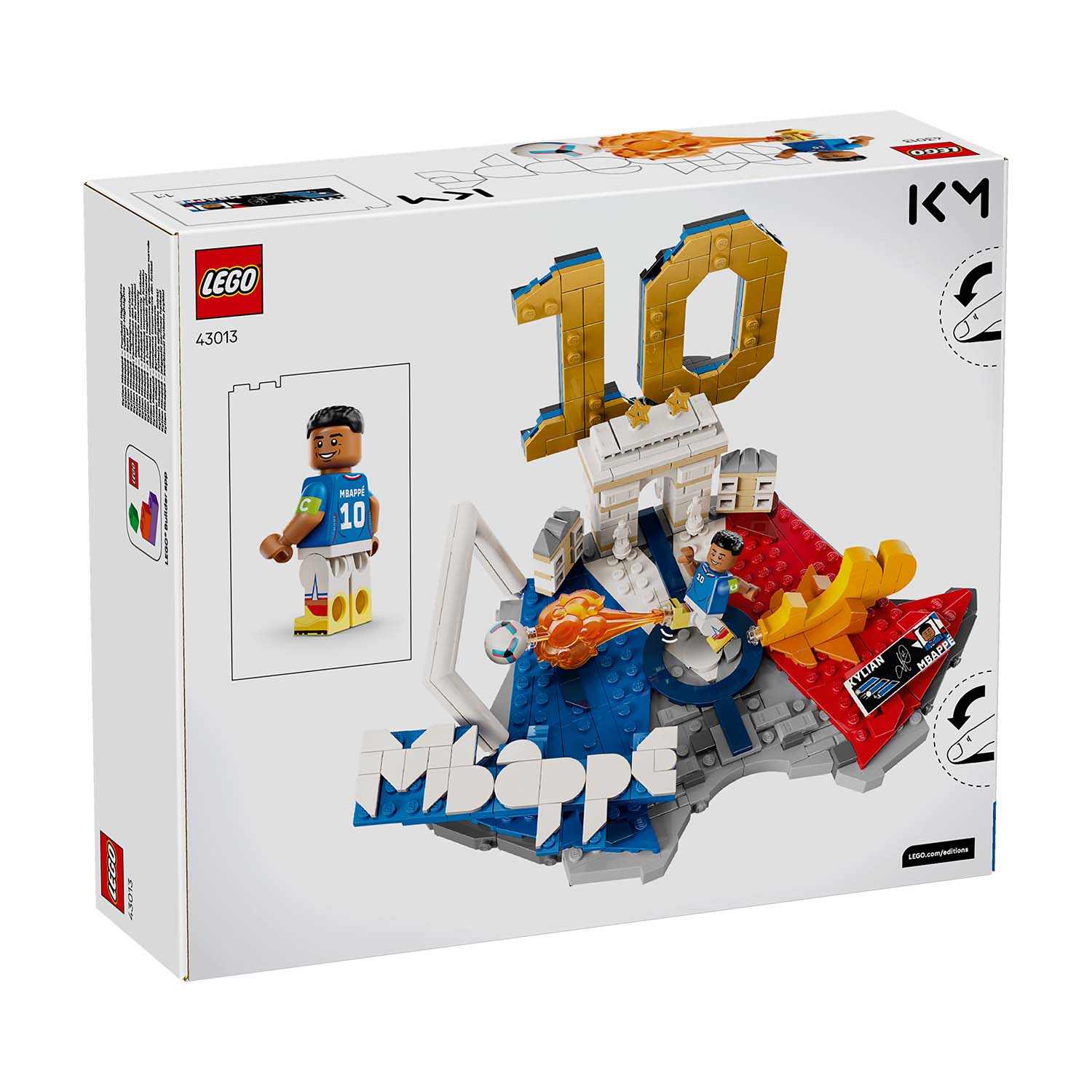 LEGO® Set 43013 Kylian Mbappé – Fußball-Highlights