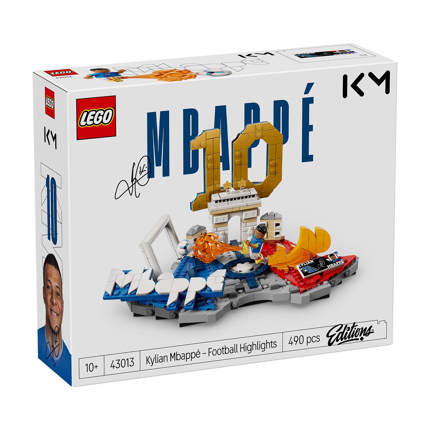 LEGO® Set 43013 Kylian Mbappé – Fußball-Highlights
