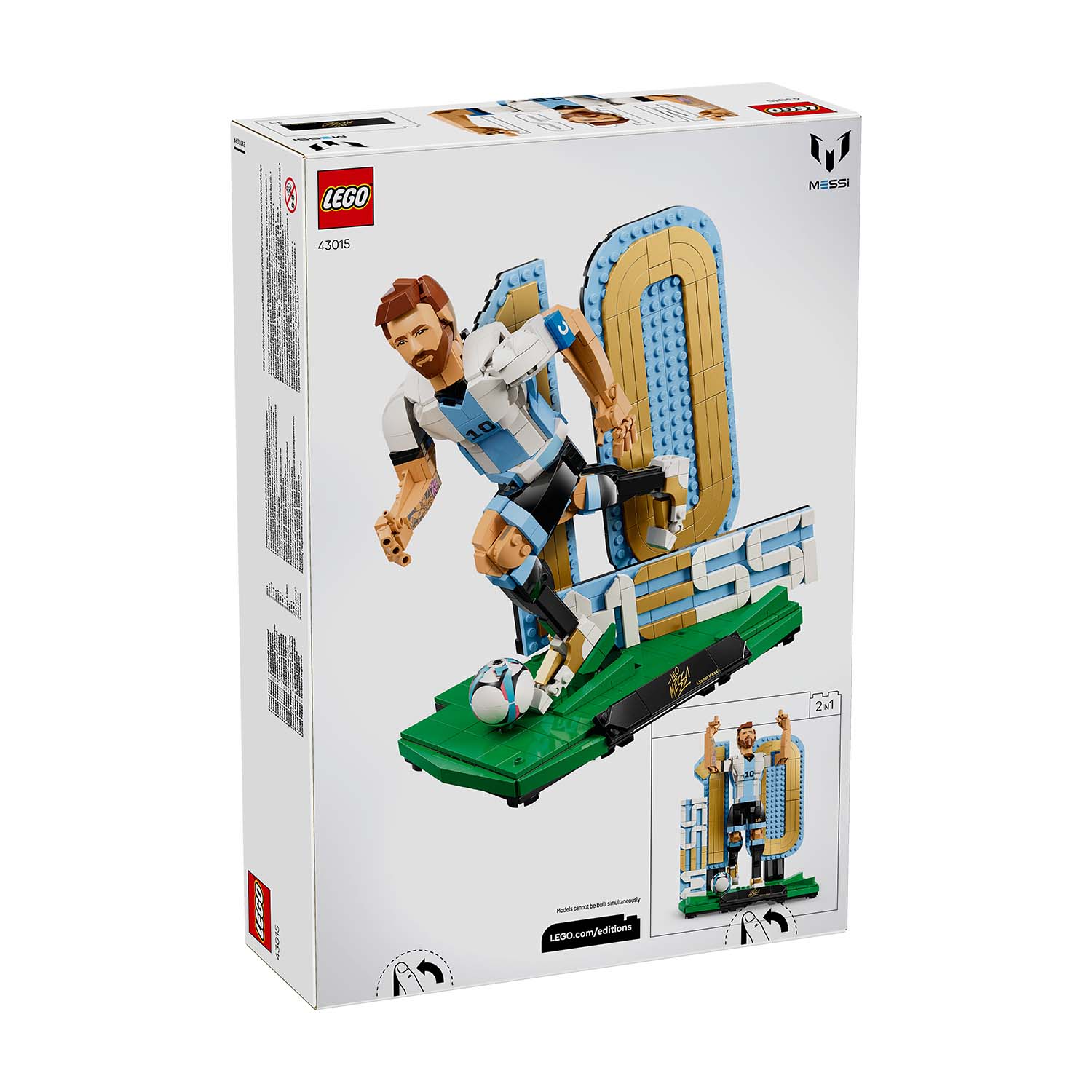 LEGO® Set 43015 Lionel Messi – Fußballlegende