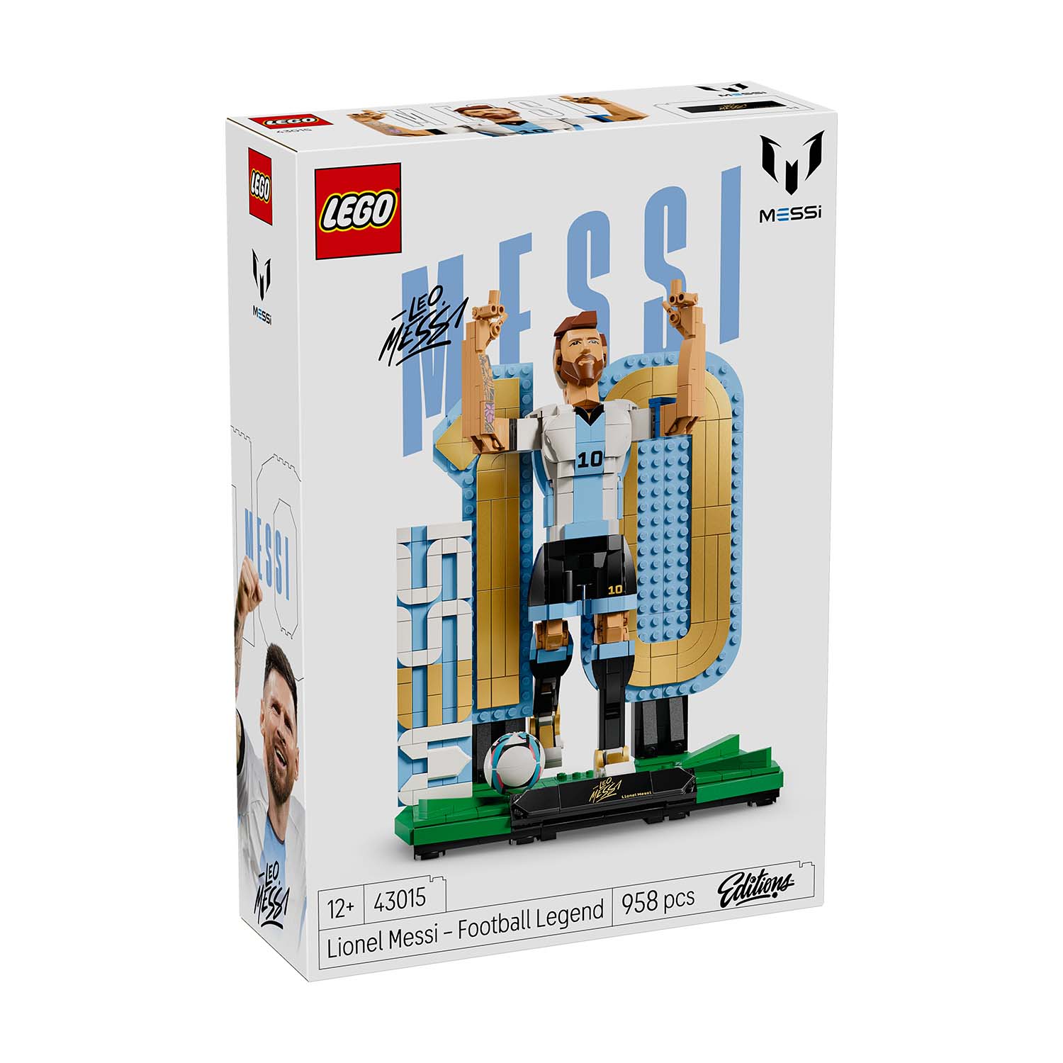 LEGO® Set 43015 Lionel Messi – Fußballlegende