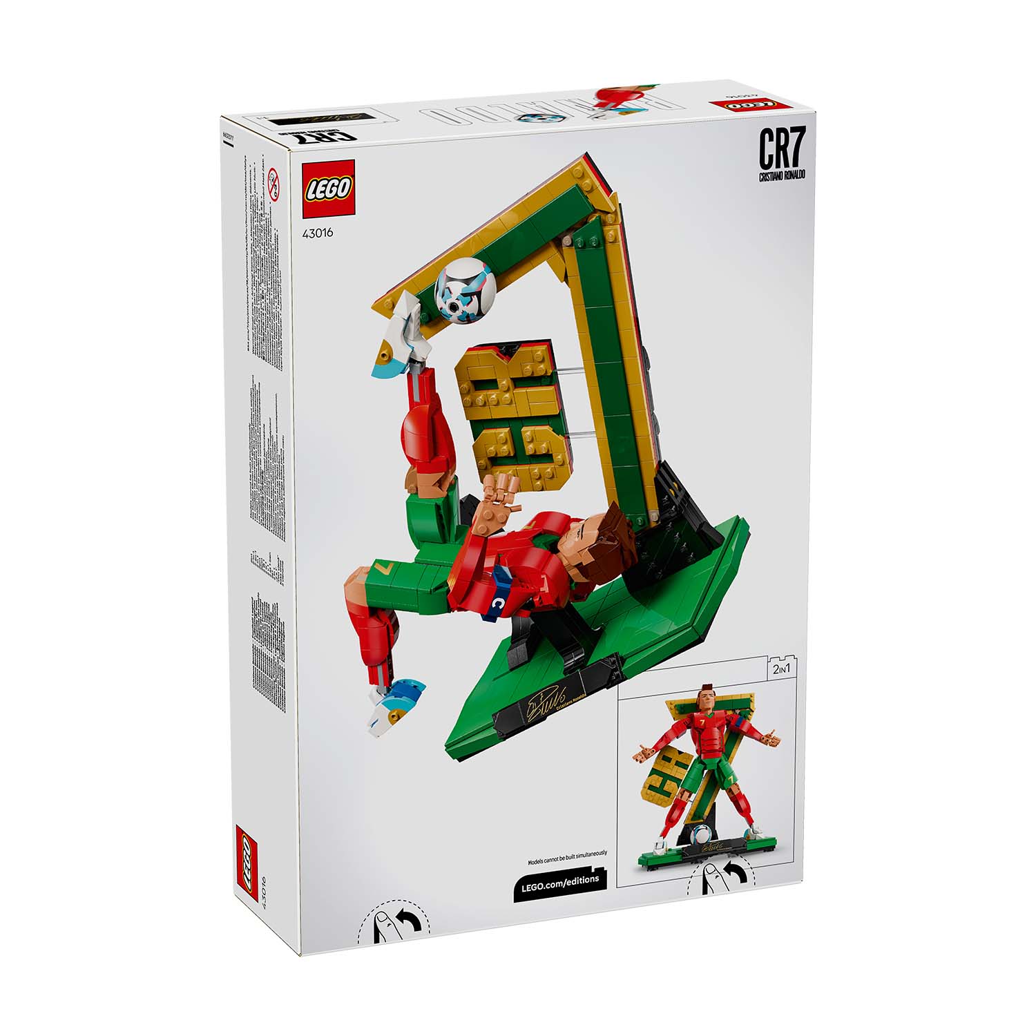 LEGO® Set 43016 Cristiano Ronaldo – Fußballlegende