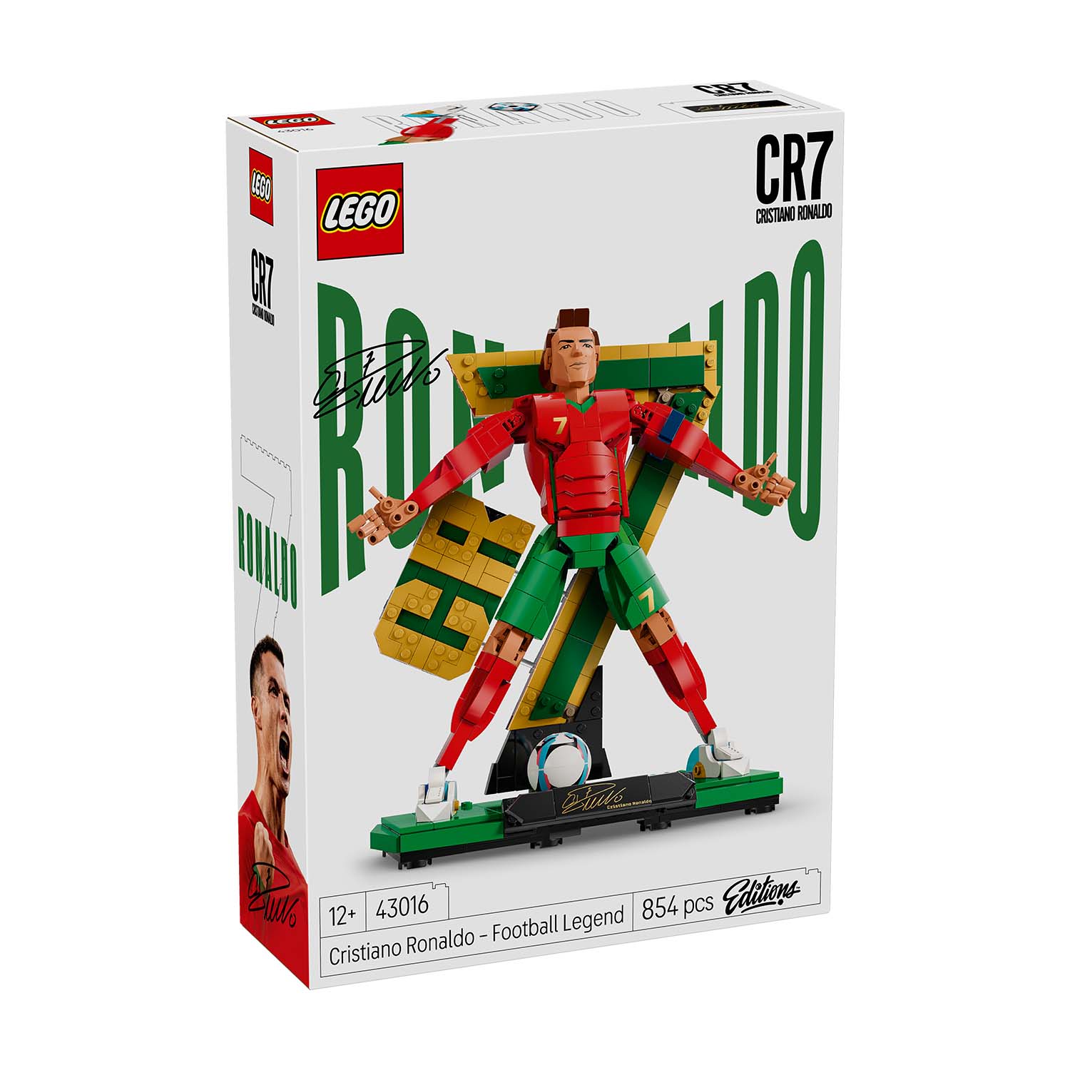 LEGO® Set 43016 Cristiano Ronaldo – Fußballlegende