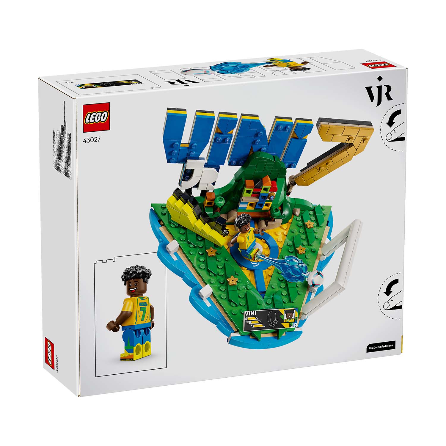 LEGO® Set 43027 Vini Jr. – Fußball-Highlights