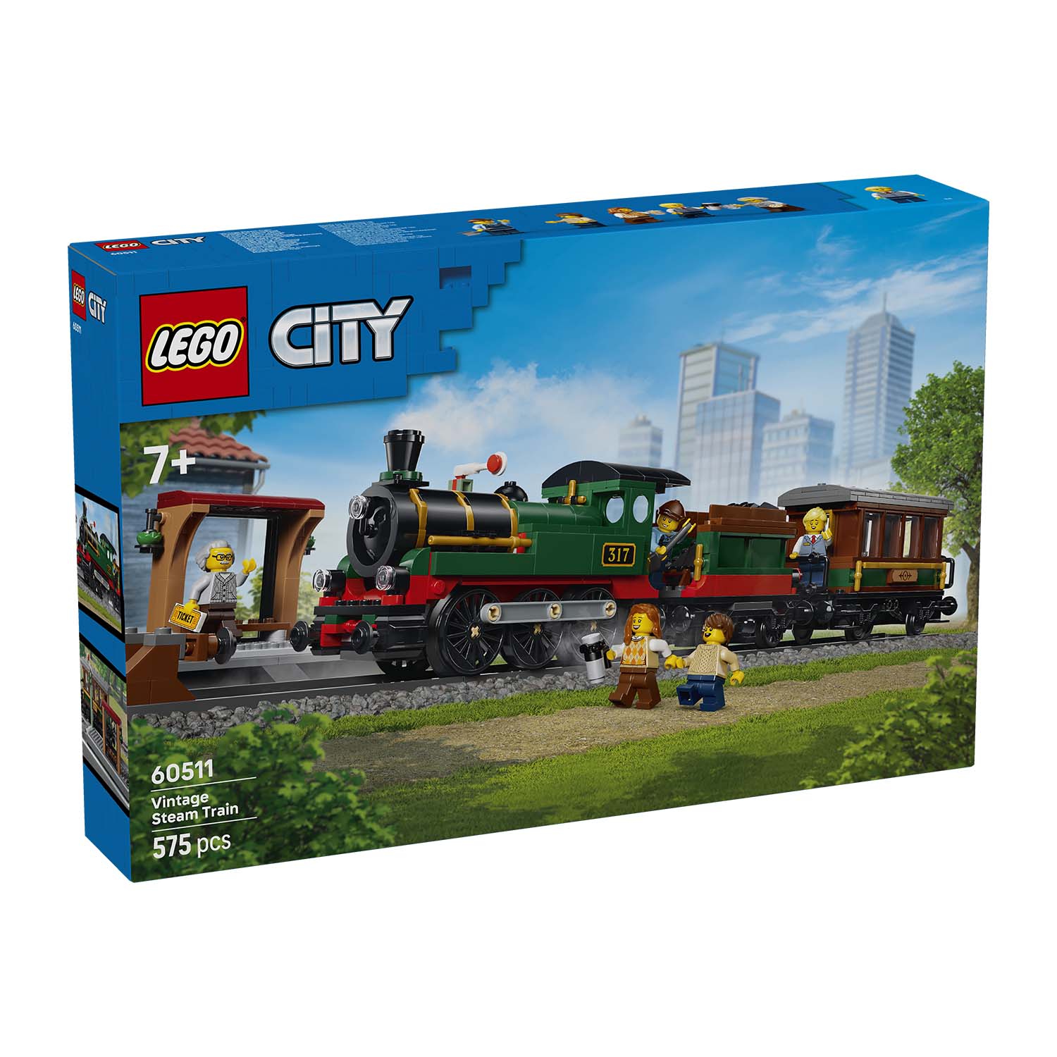 60511 Klassischer Dampfzug