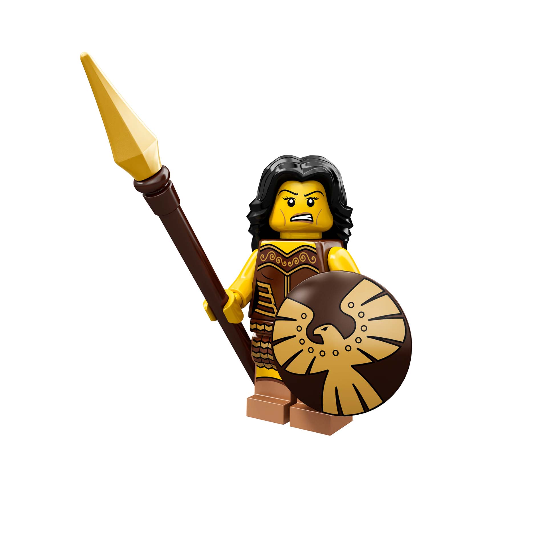 LEGO® Minifigur Warrior Woman - col10-4
