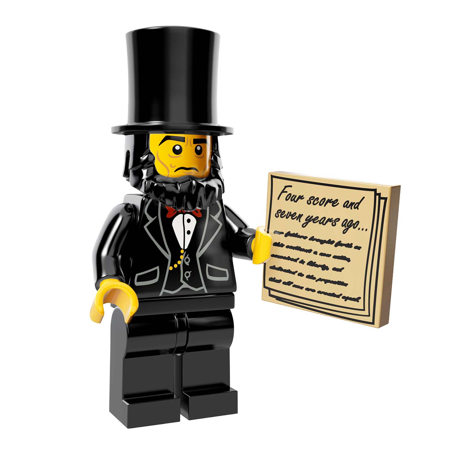 LEGO® Minifigur Abraham Lincoln - coltlm-5