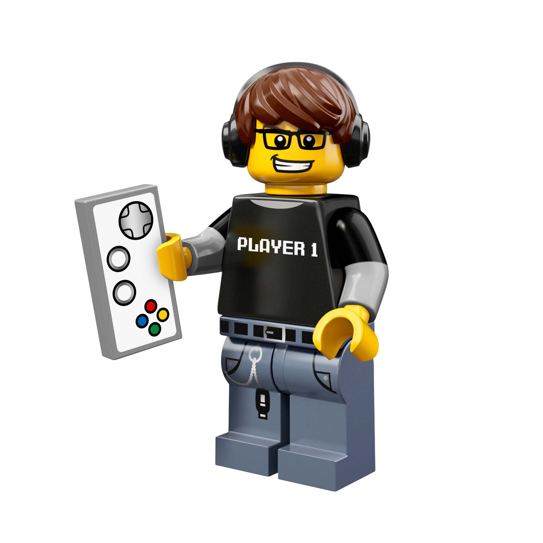 LEGO® Minifigur Video Game Guy - col12-4
