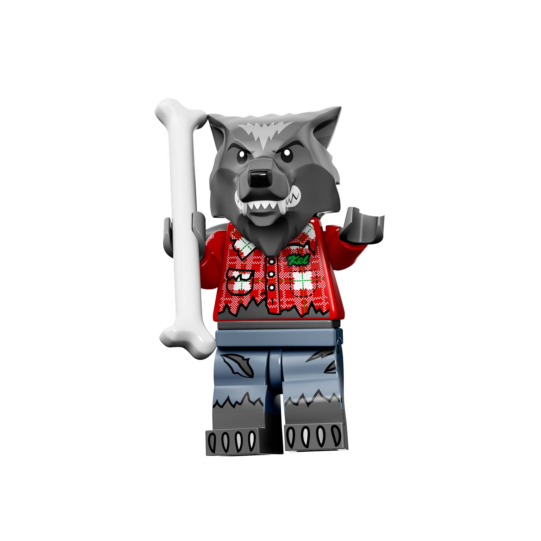 LEGO® Minifigur Wolf Guy - col14-1