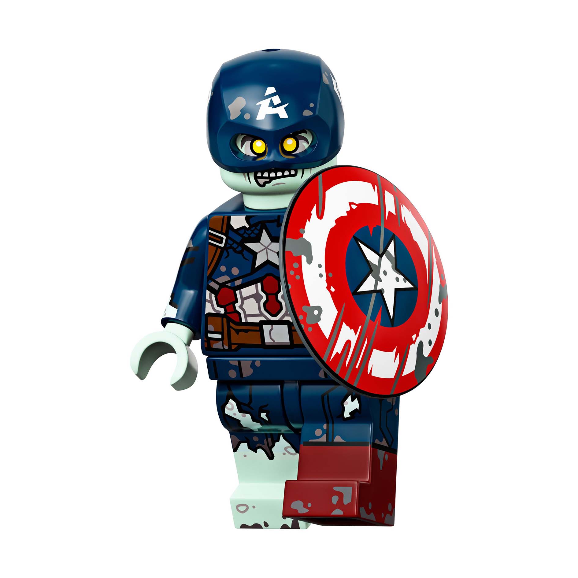 LEGO® Minifigur Zombie Captain America - colmar-9