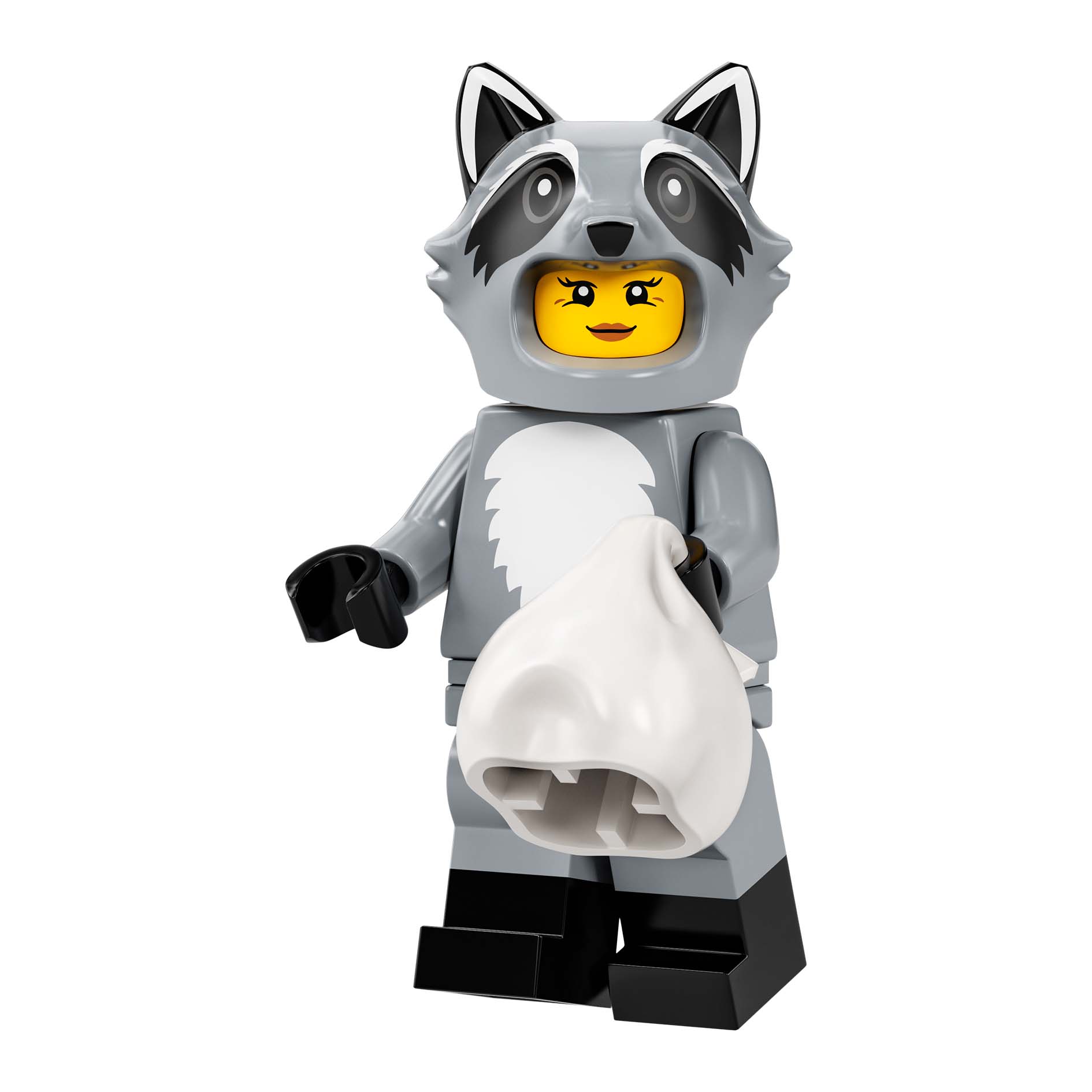 LEGO® Minifigur Racoon Costume Fan - col22-10