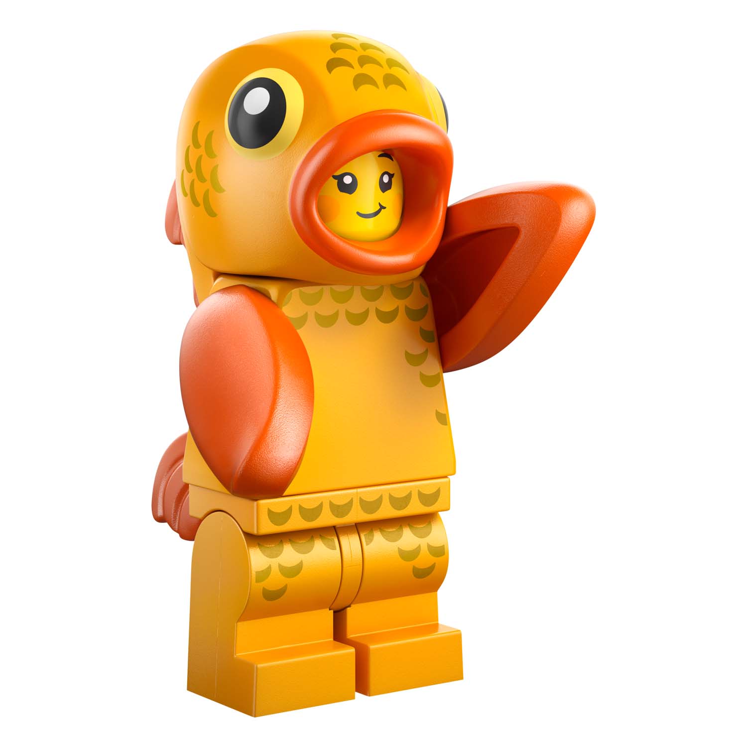 LEGO® Minifigur Goldfish Costume Fan - col28-3