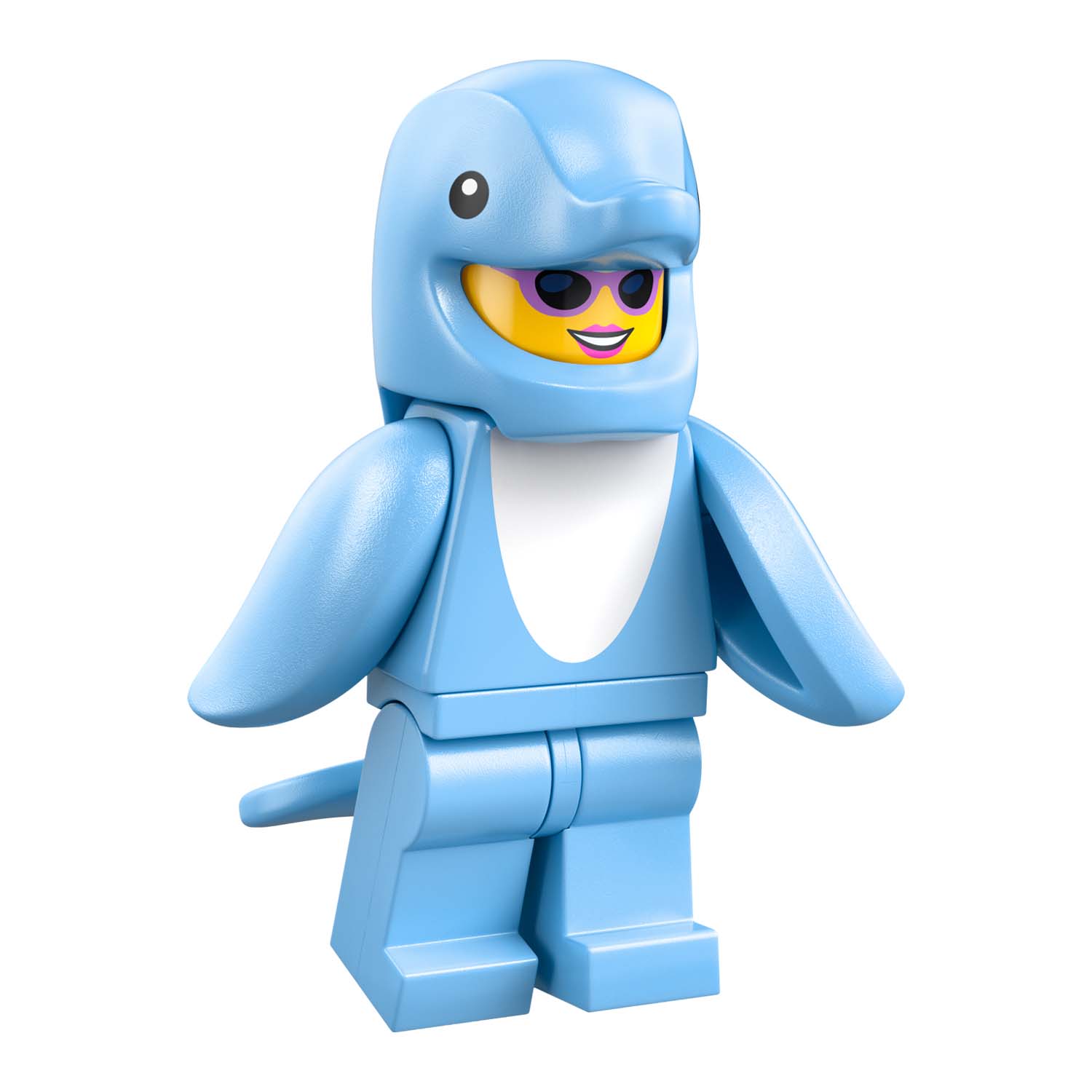 LEGO® Minifigur Dolphin Costume Fan - col28-9