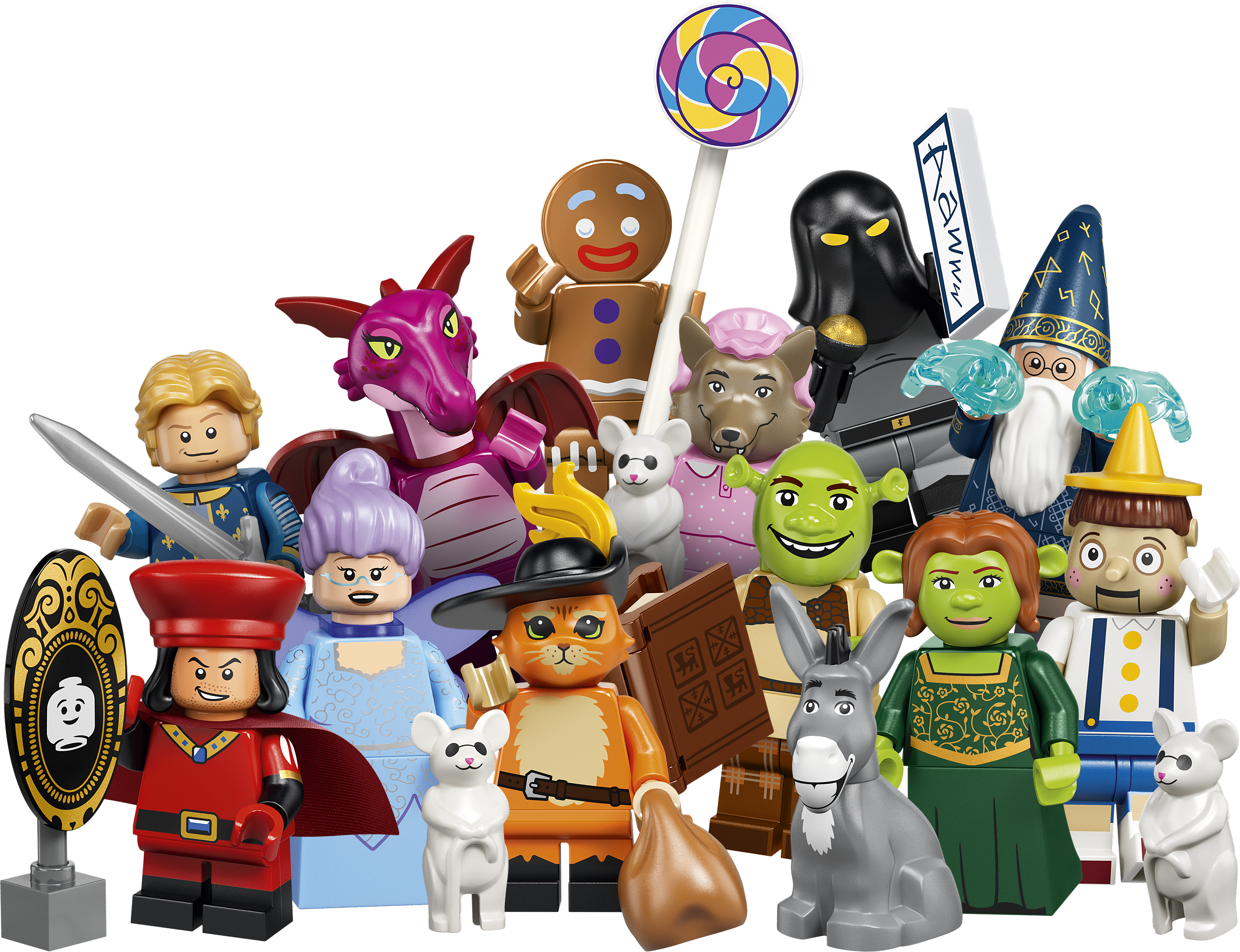 LEGO® Minifigur 71053 Shrek Serie Komplettsatz