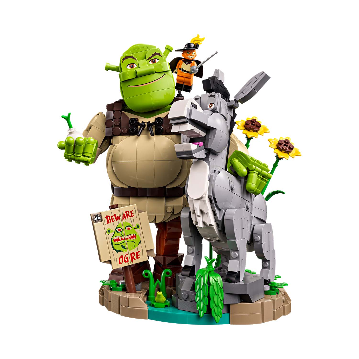 72423 Shrek, Esel und Der Gestiefelte Kater