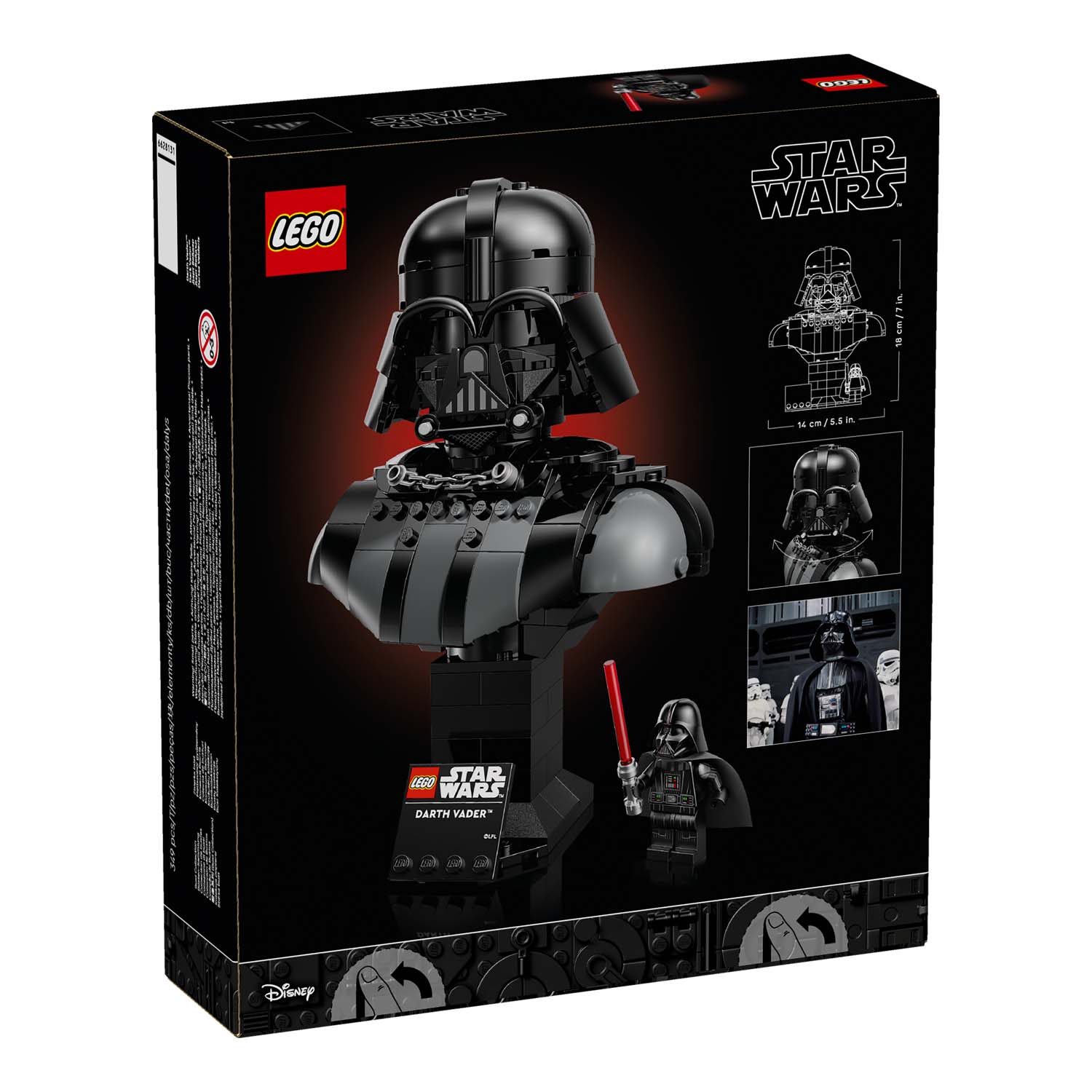 LEGO® Set 75439 Darth Vader™ Büste