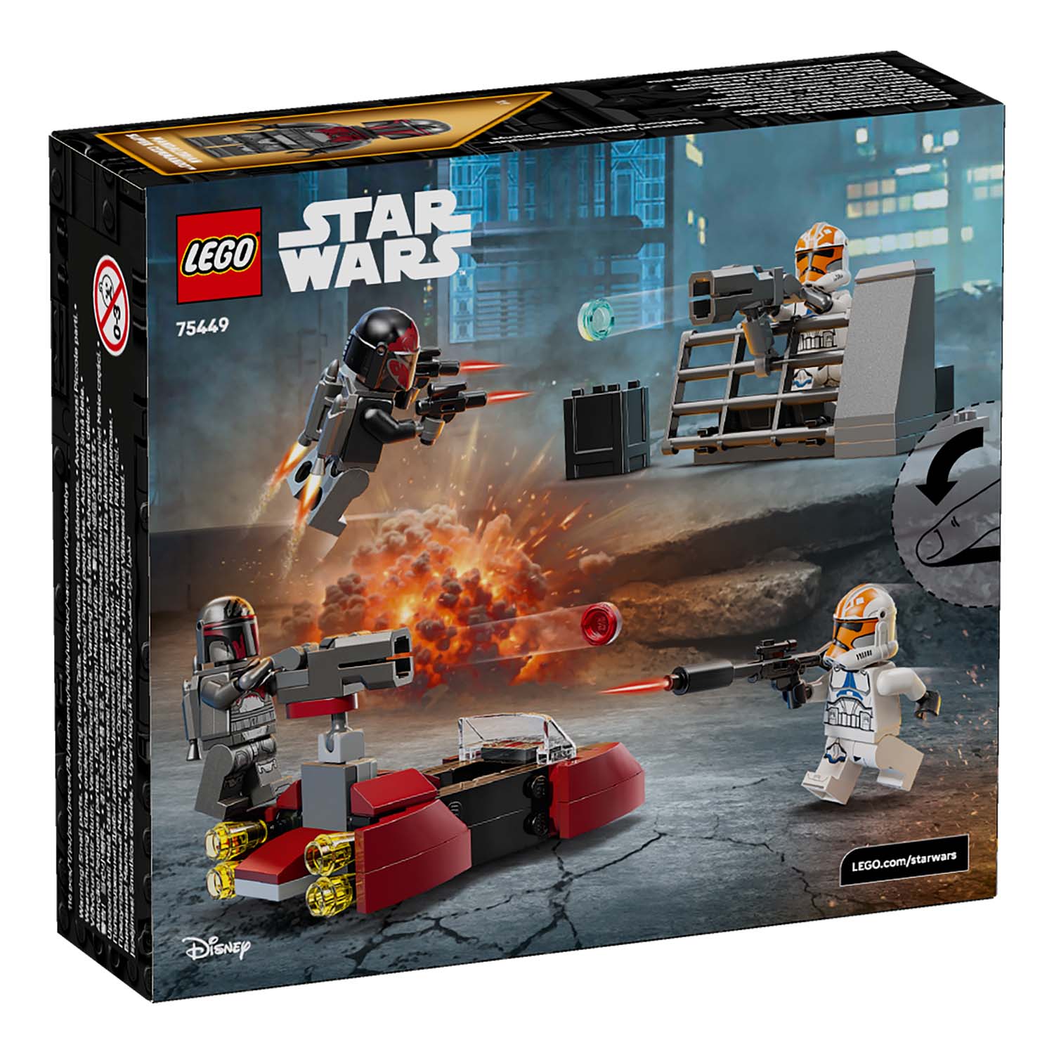 LEGO® Set 75449 Belagerung von Mandalore Battle Pack