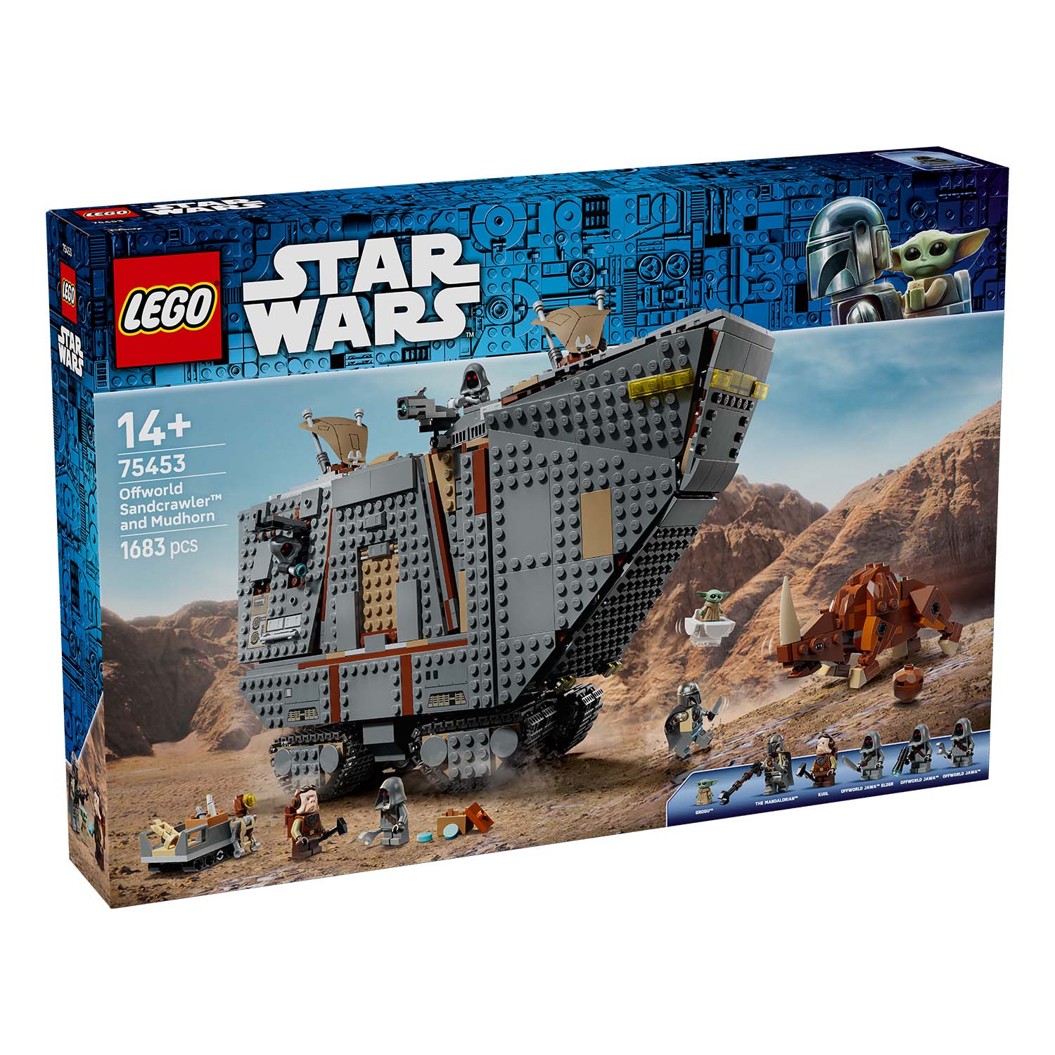 75453 Offworld Sandkrawler™ und Schlammhorn
