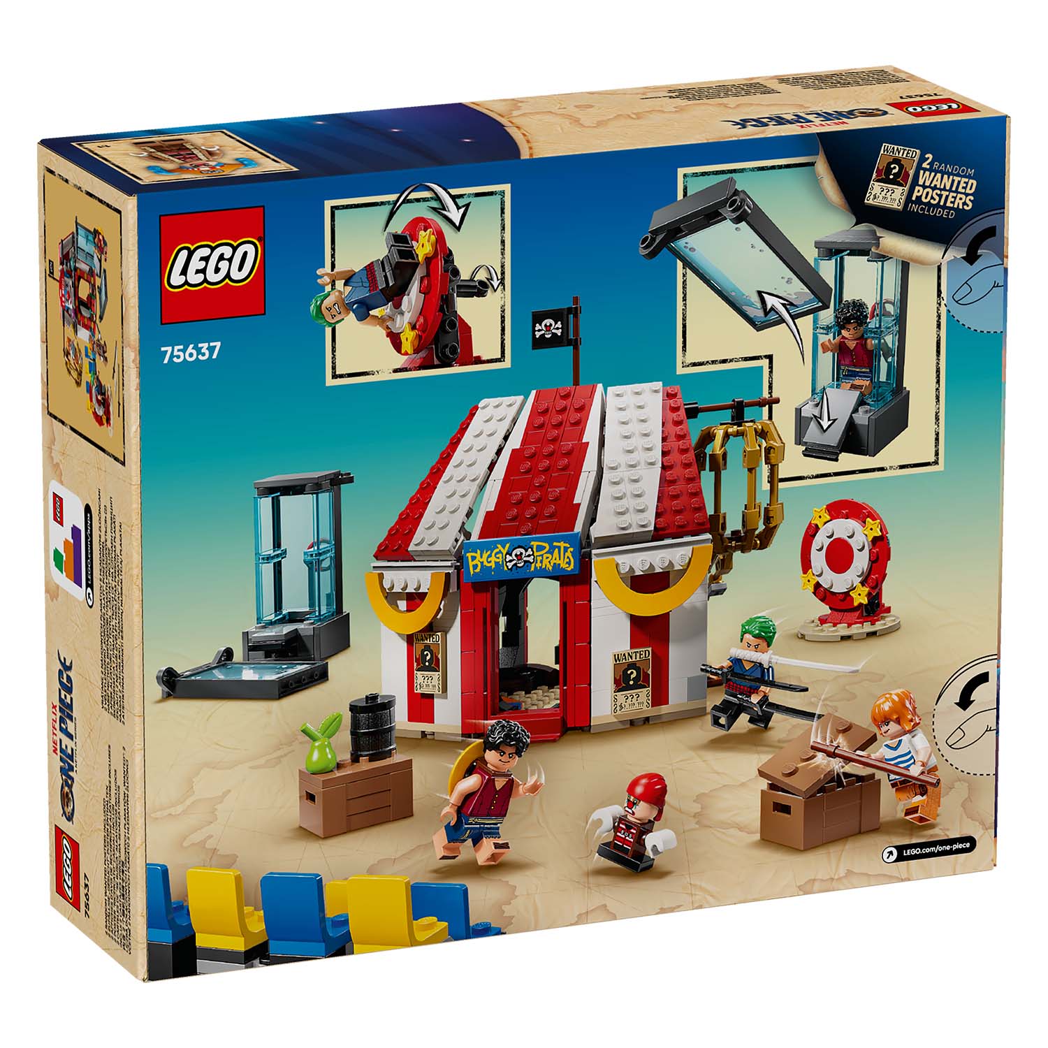 LEGO® Set 75637 Zirkuszelt von Buggy dem Clown