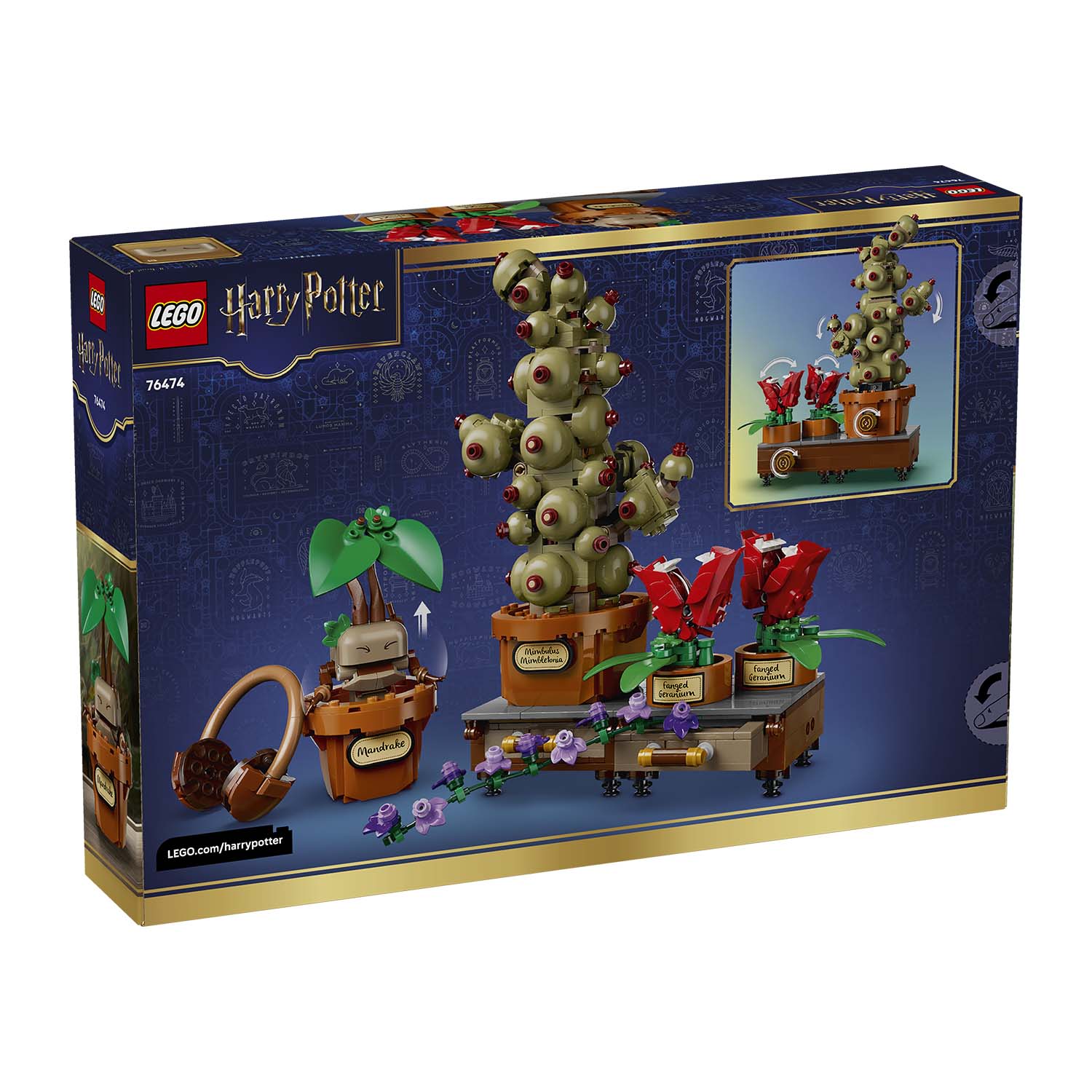 LEGO® Set 76474 Schloss Hogwarts™: Kräuterkunde-Pflanzen