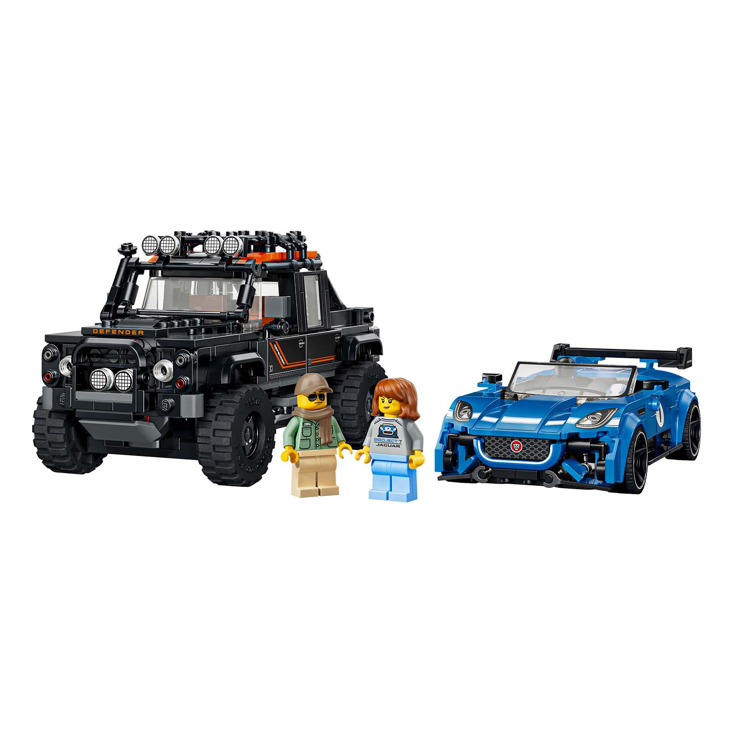 LEGO® Set 77264 Jaguar Project 7 & Land Rover Defender