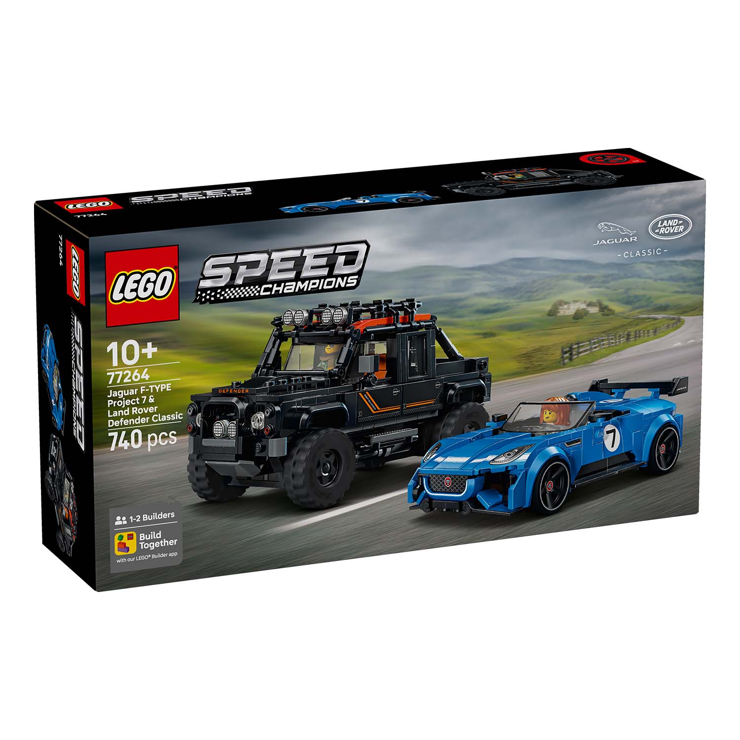 LEGO® Set 77264 Jaguar Project 7 & Land Rover Defender