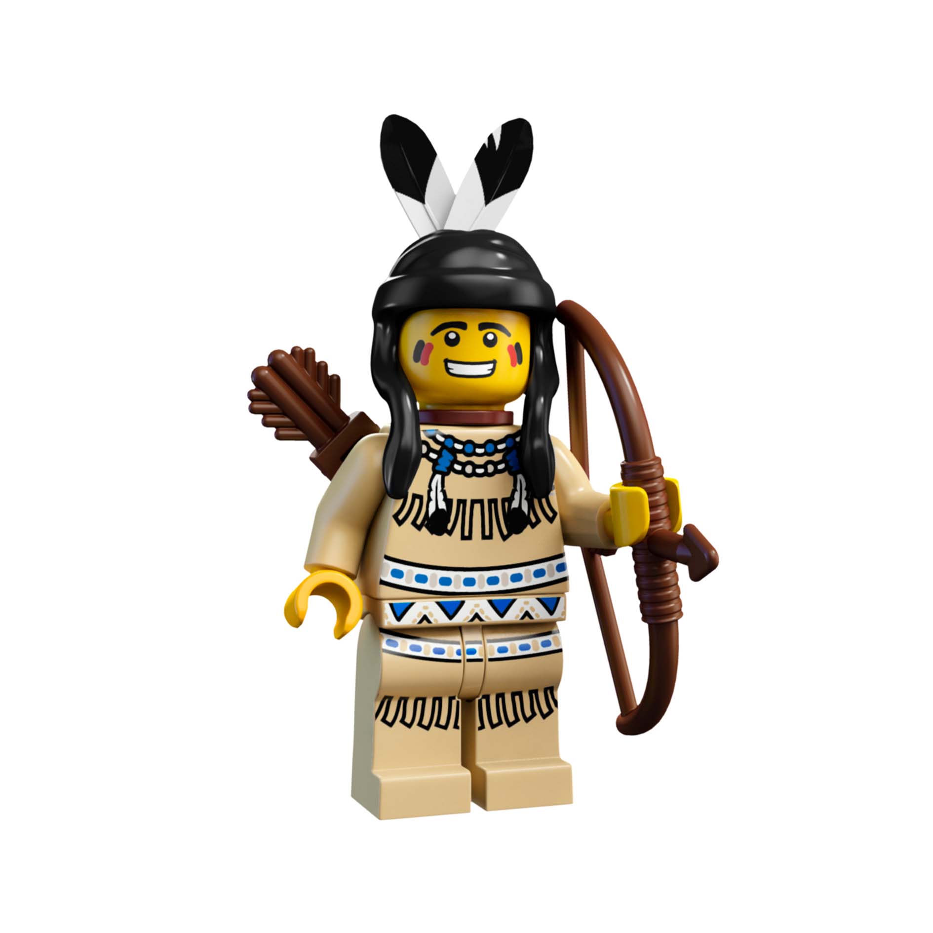 LEGO® Minifigur Tribal Hunter - col01-1