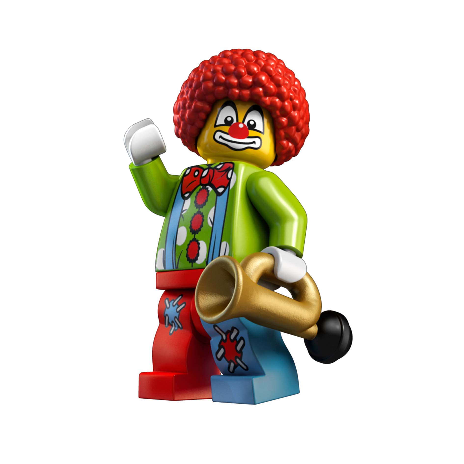 LEGO® Minifigur Circus Clown - col01-4