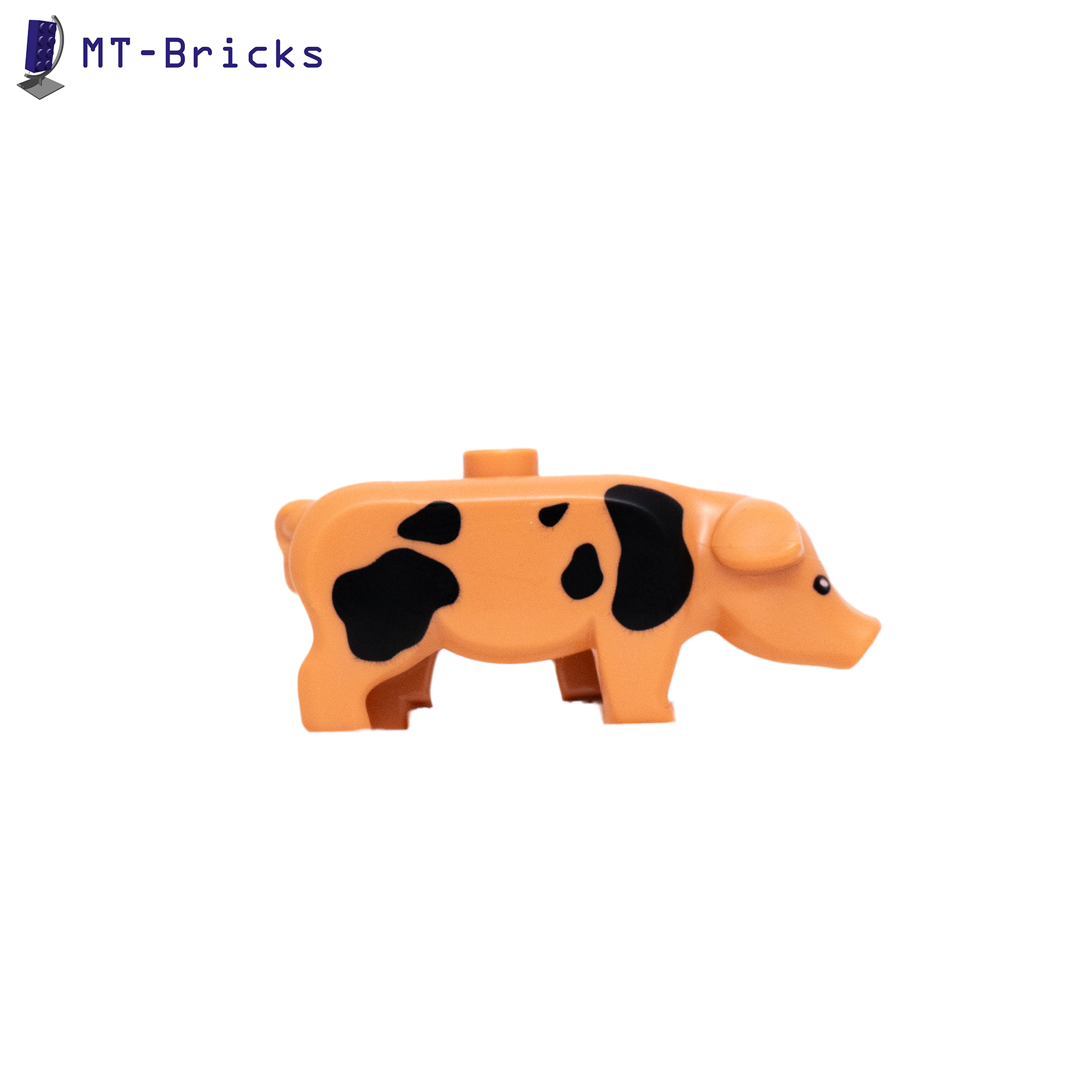 Schwein mit schwarzen Flecken - 87621pb02