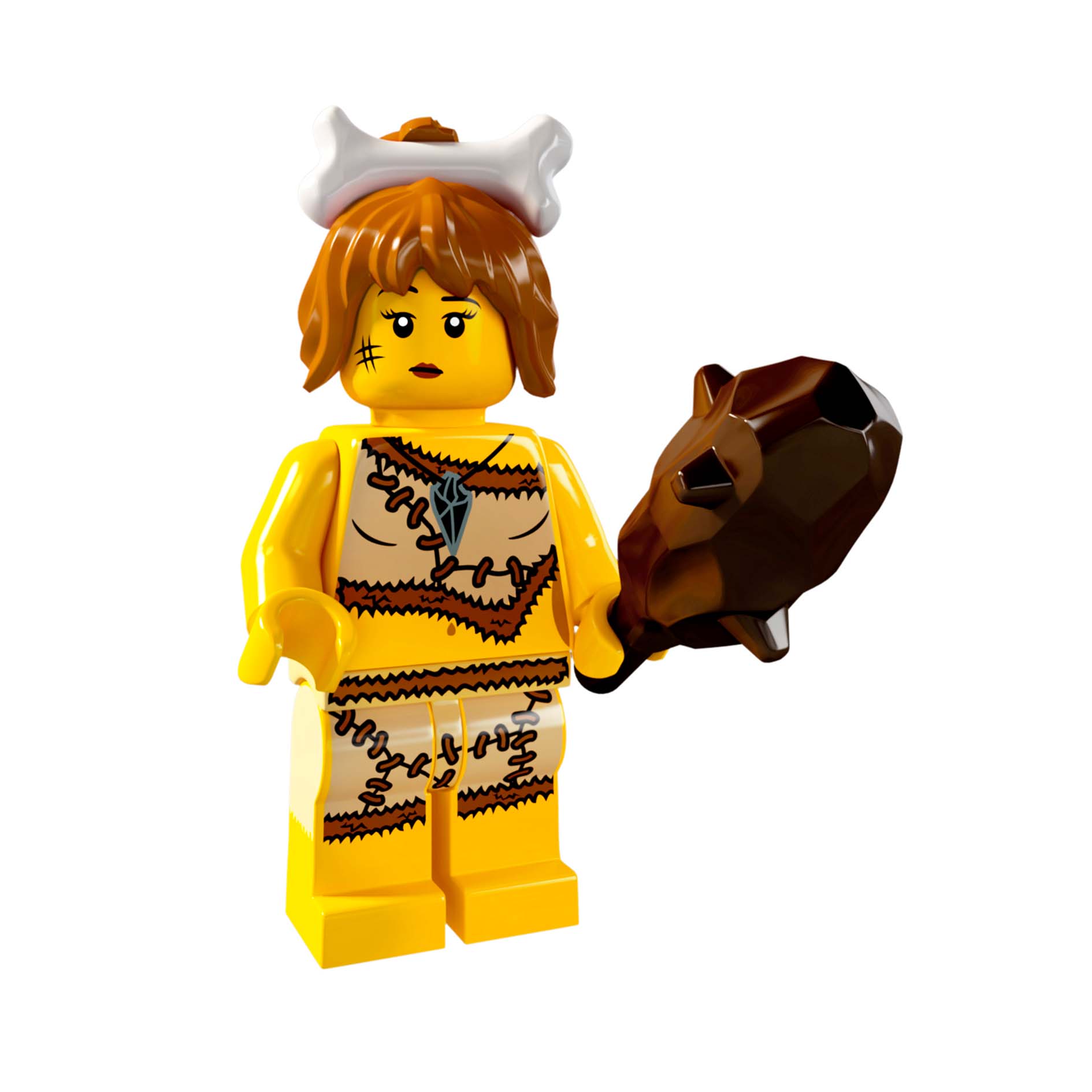 LEGO® Minifigur Cave Woman - col05-5