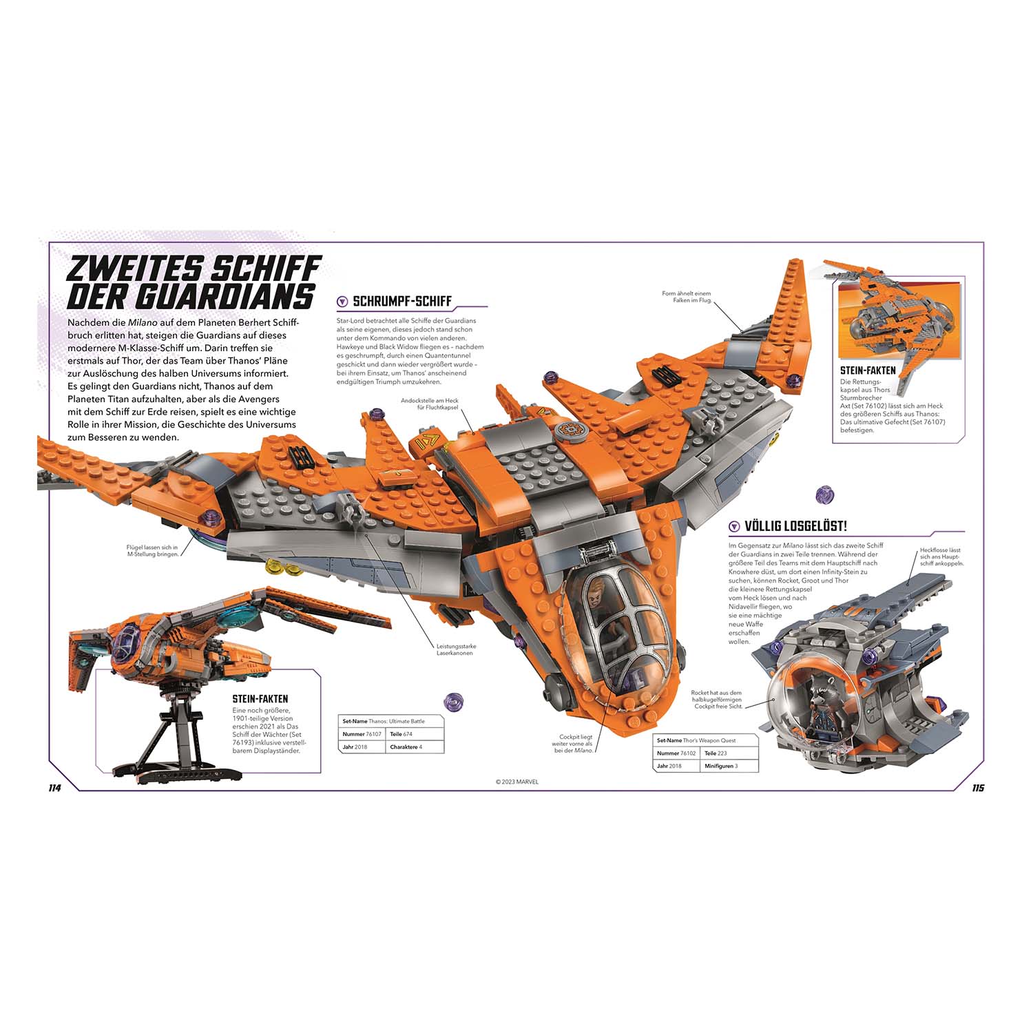 LEGO® Buch LEGO® Marvel Das große Superhelden Lexikon