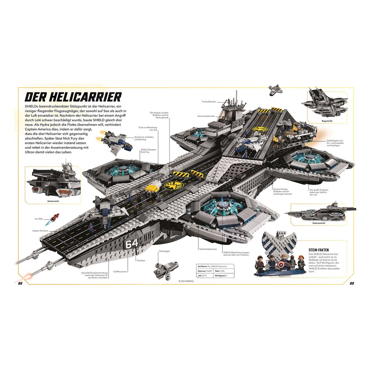 LEGO® Buch LEGO® Marvel Das große Superhelden Lexikon