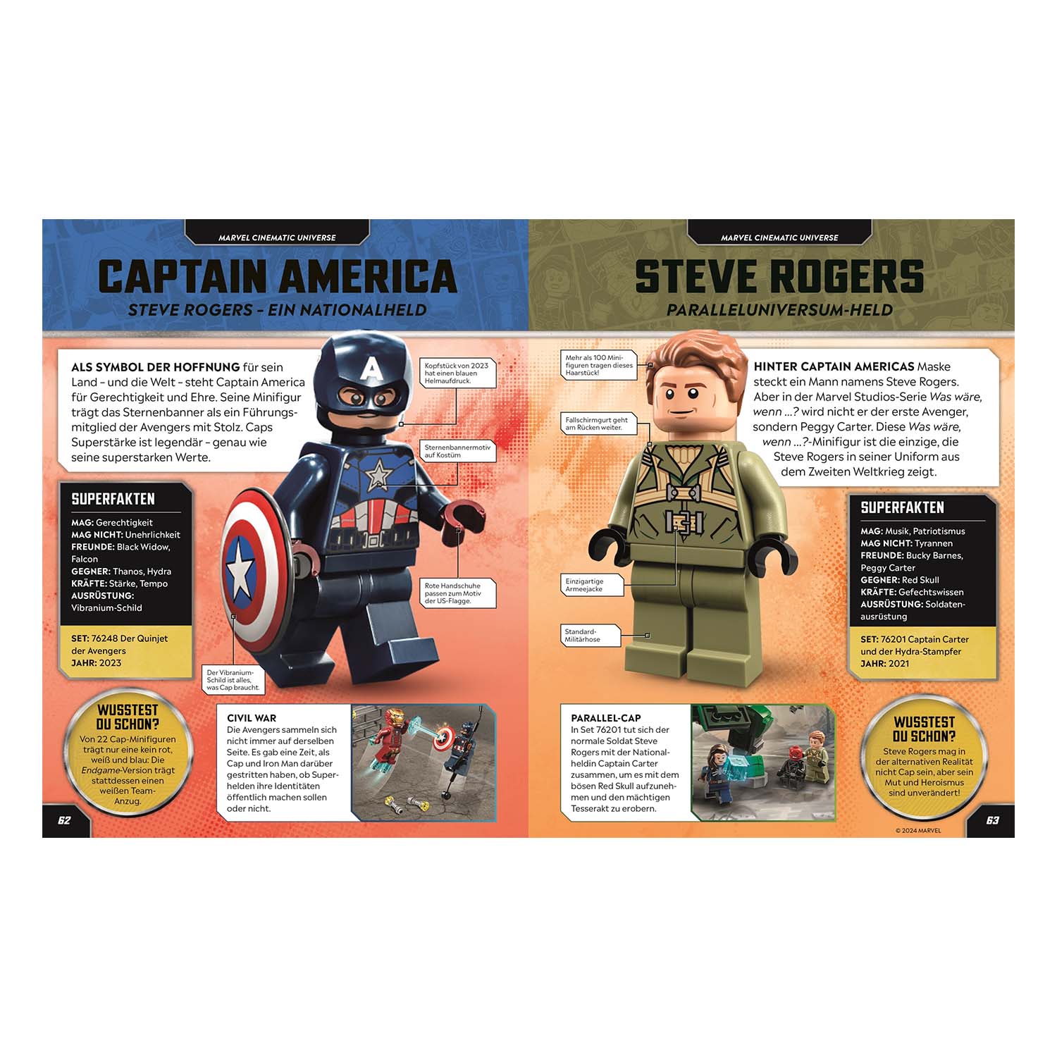 LEGO® Buch LEGO® Marvel Lexikon der Minifiguren