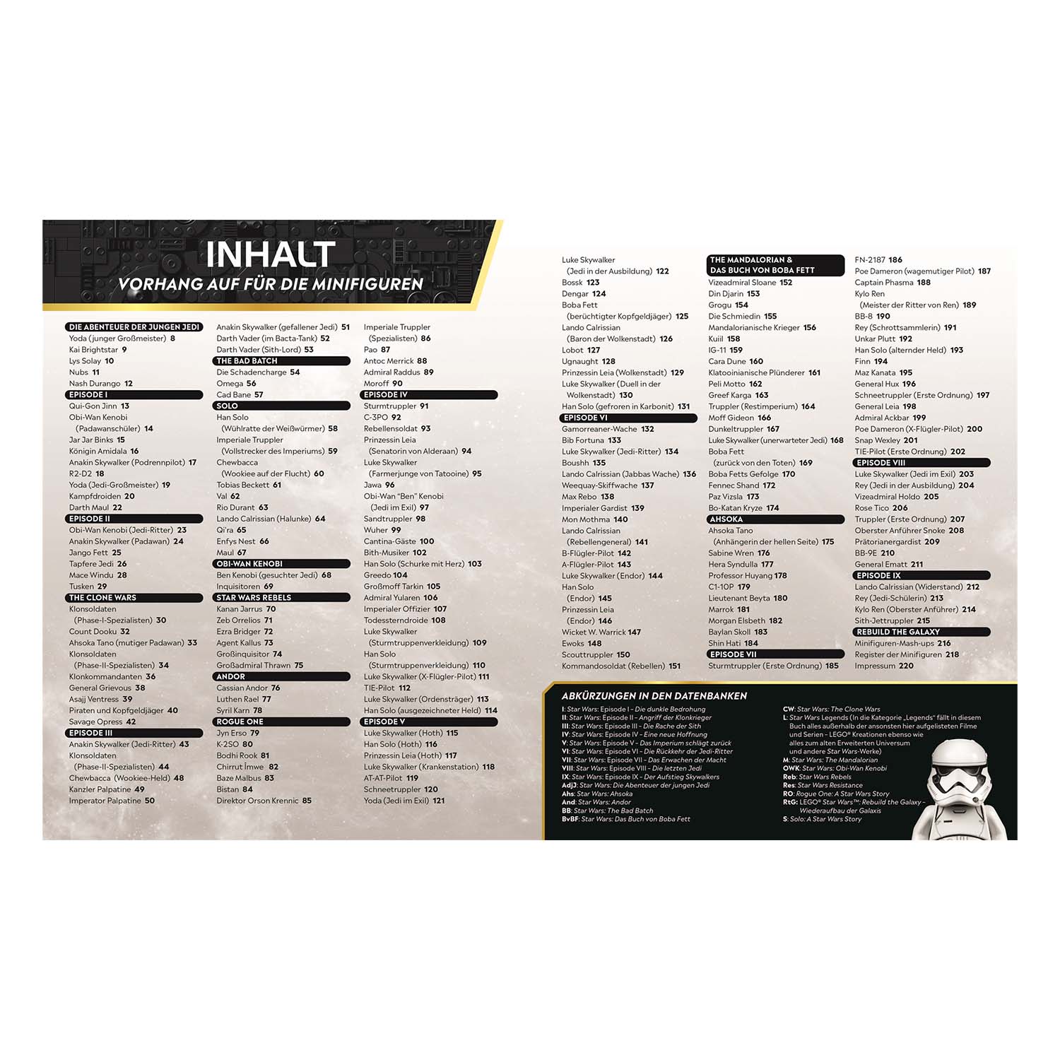 LEGO® Buch LEGO® Star Wars™ Lexikon der Minifiguren - erweiterte NA