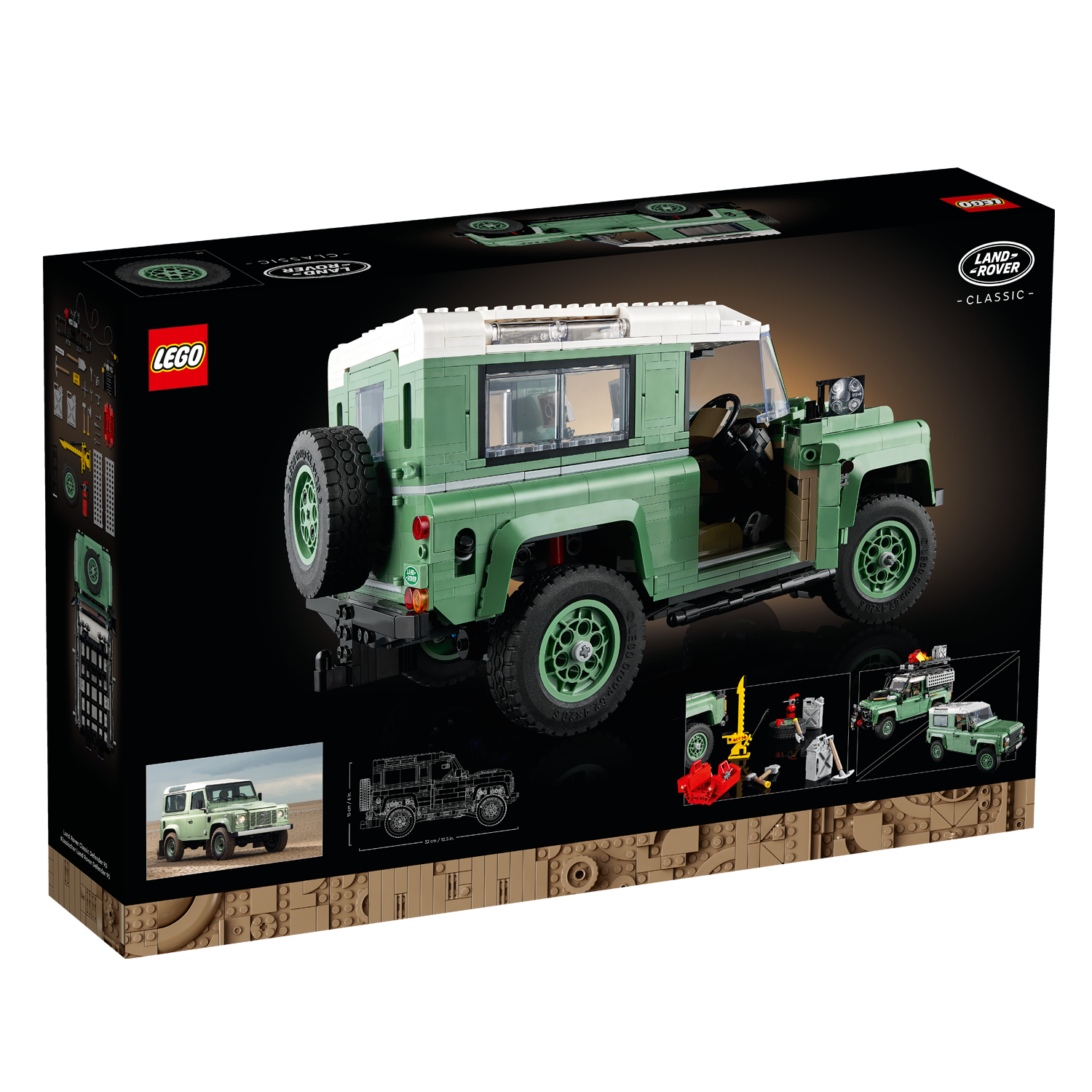 10317 Klassischer Land Rover Defender 90