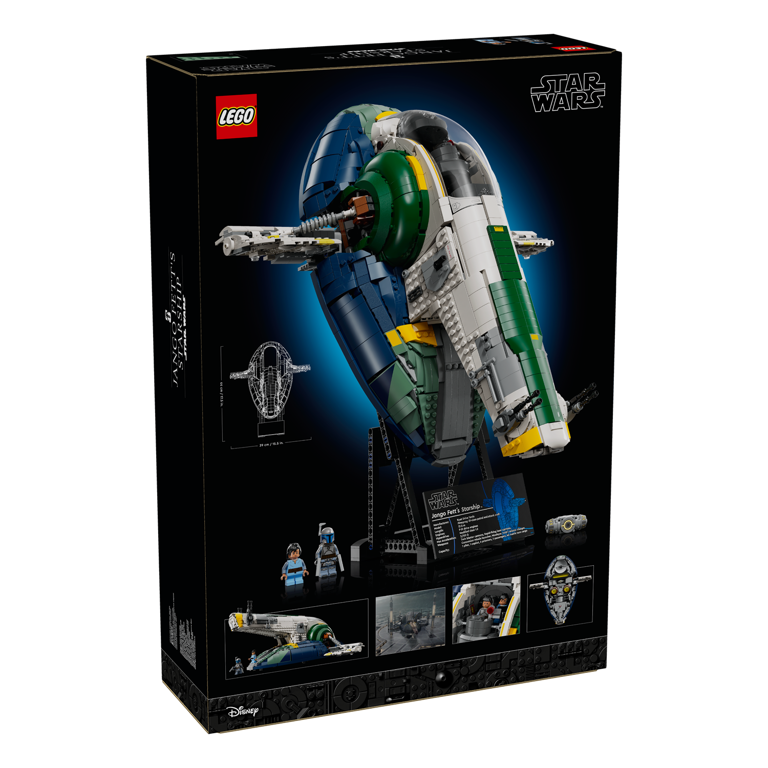 75409 Jango Fetts Sternenschiff der Firespray-Klasse