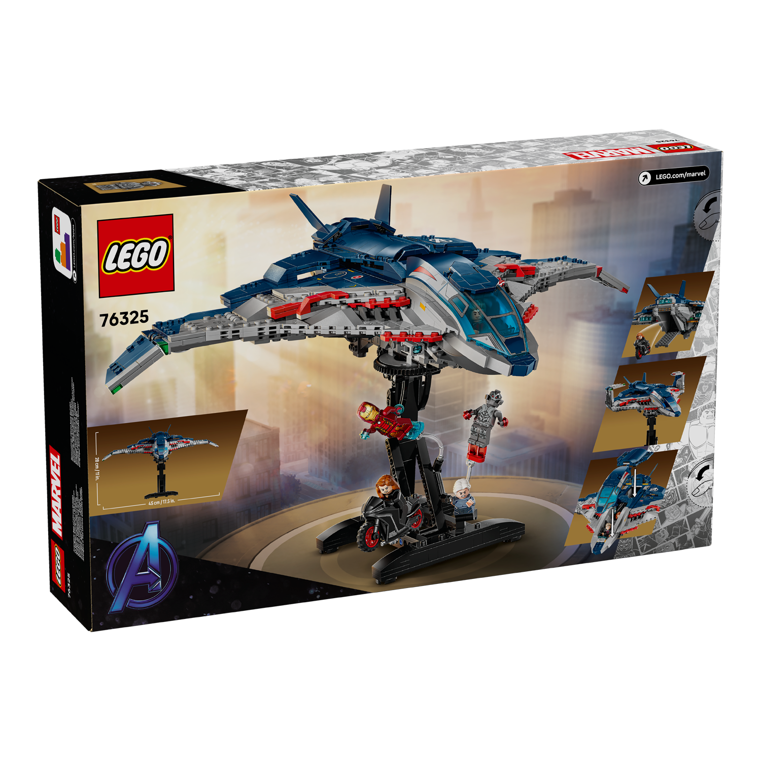 76325 Avengers: Age of Ultron Quinjet