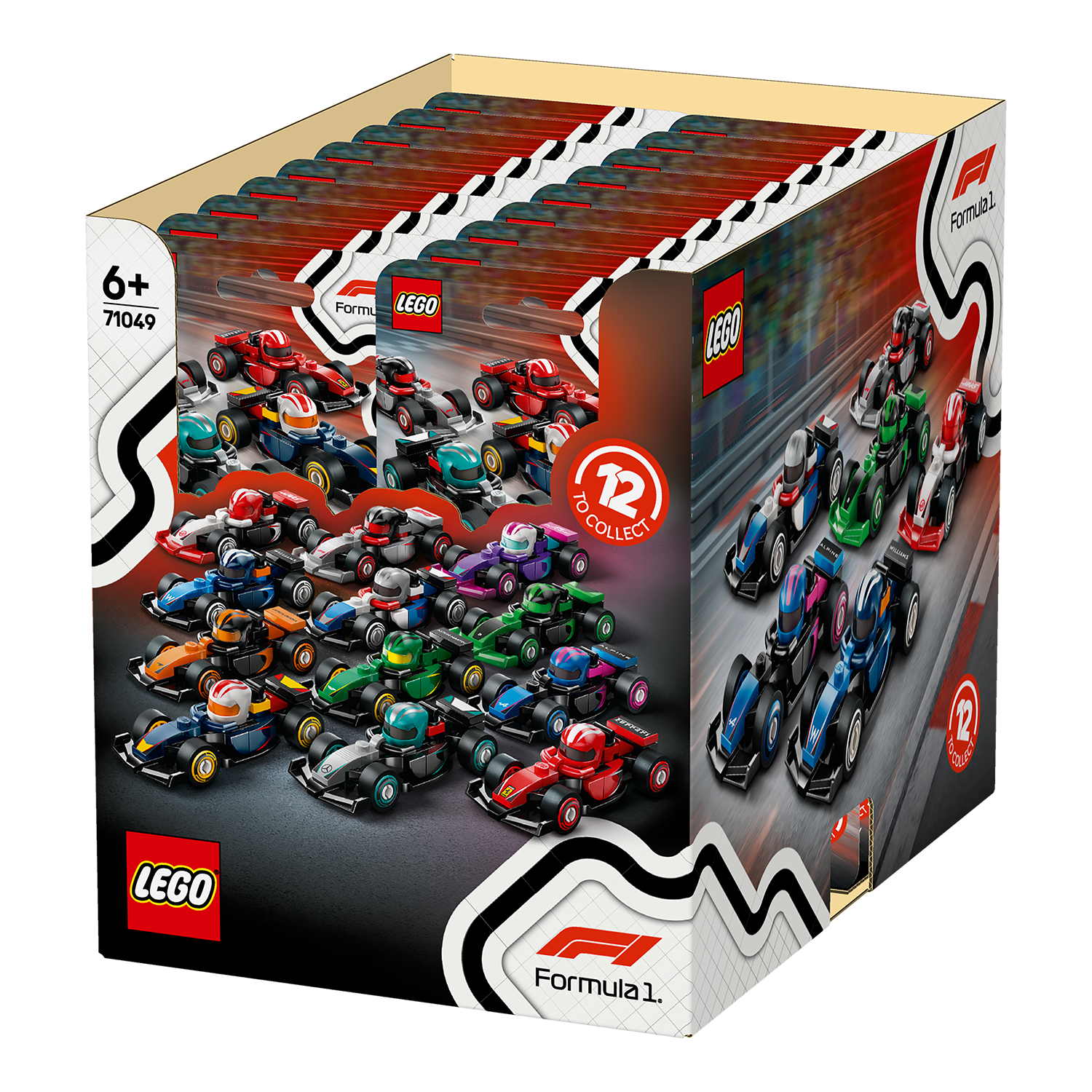 71049 F1® Rennwagen komplette Box