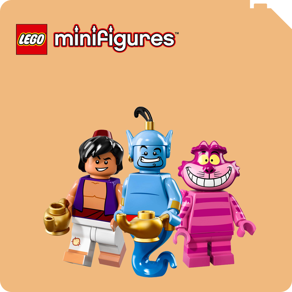 Themebutton mit drei LEGO® Minifiguren