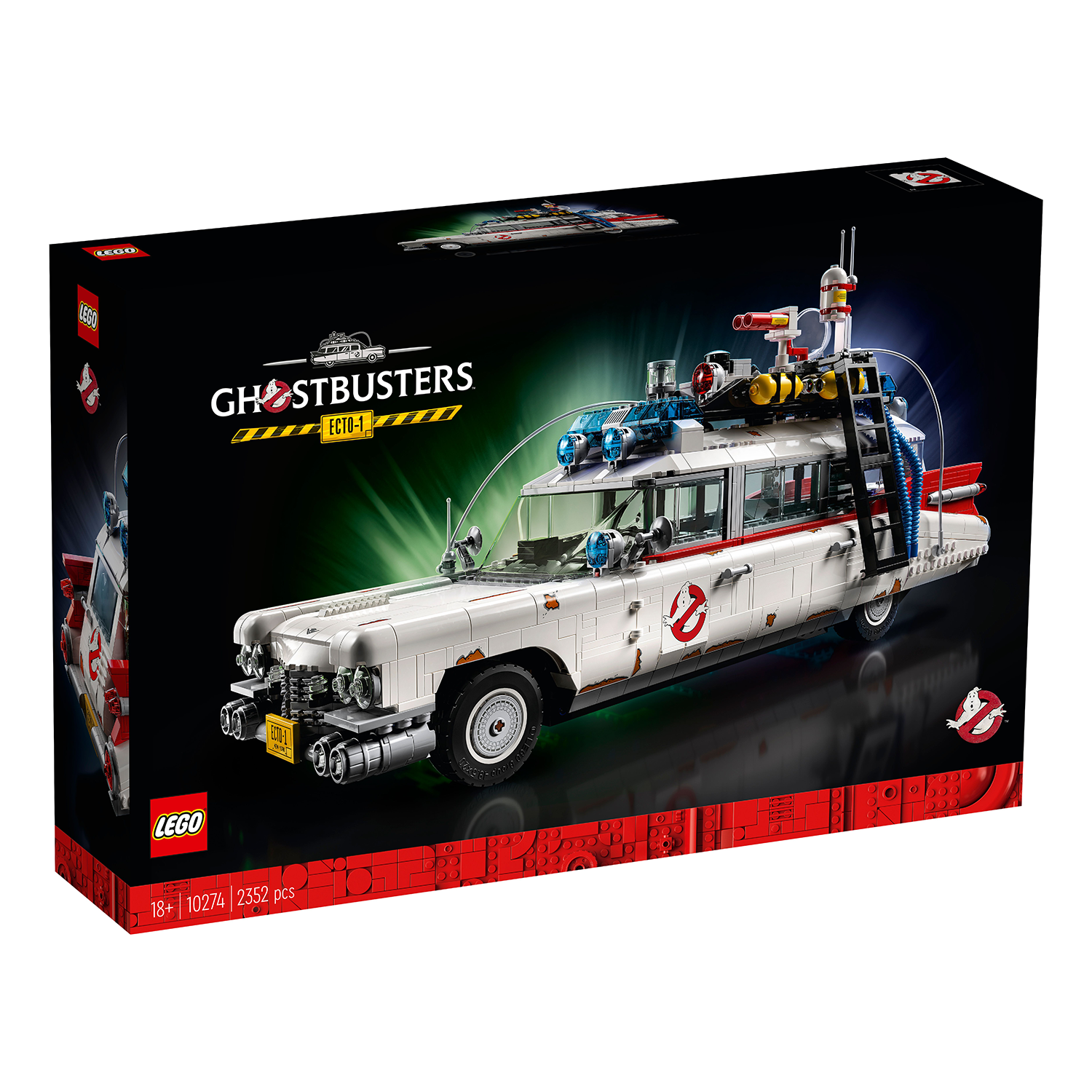 Ghostbusters 10274 LEGO Set Karton von vorne